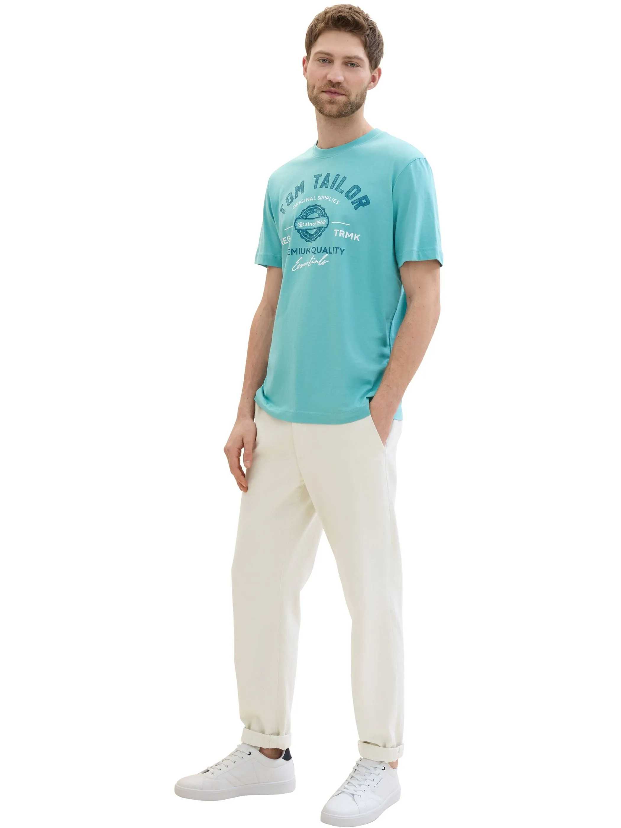 Tom Tailor 1037735 NOS logo tee Grün 884276 35272 3 Tom Tailor 1037735 NOS logo tee Grün 884276 35272 3