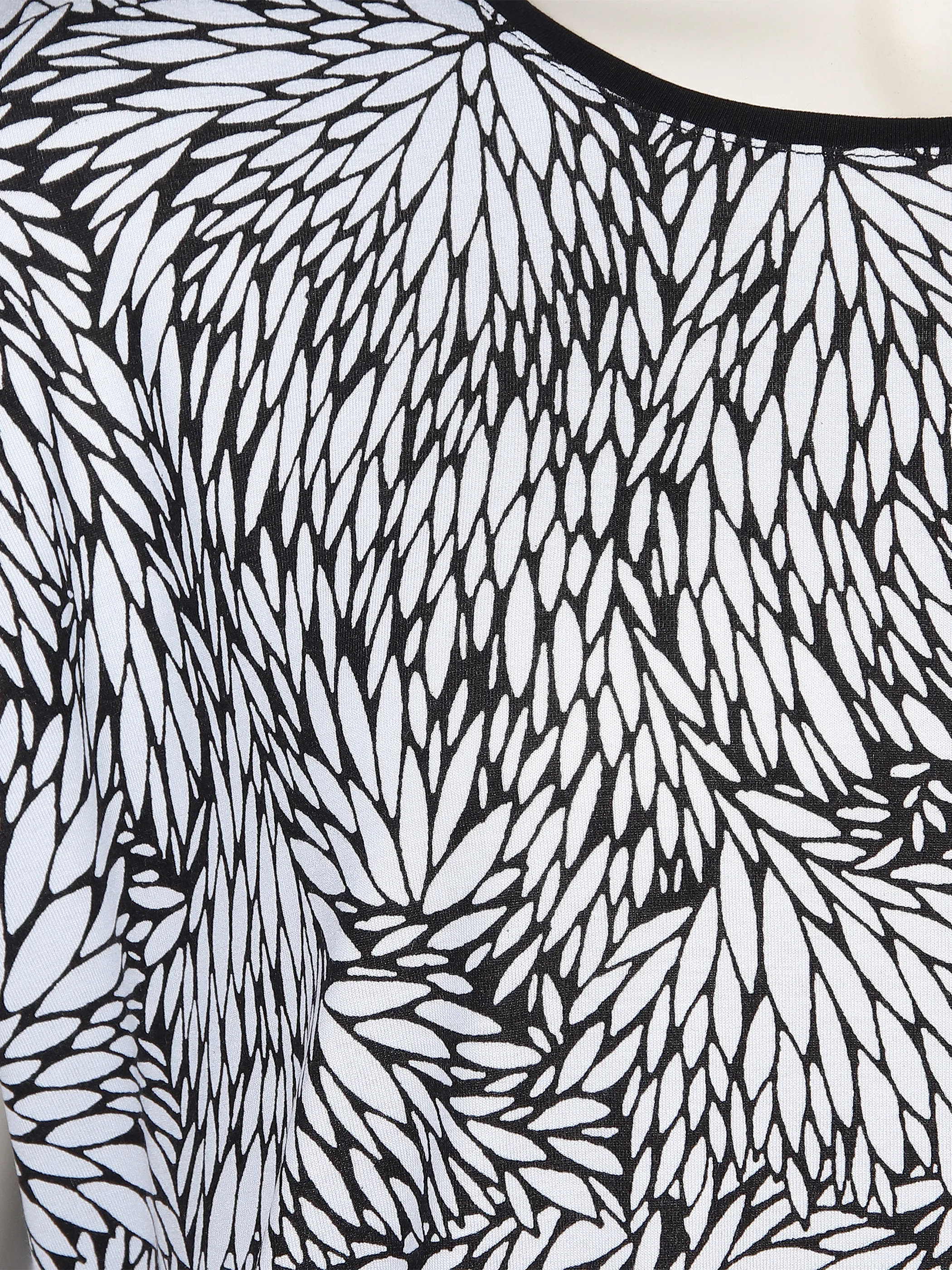 Sonja Blank Da.gr.Gr.Shirt m.Alloverprint Weiß 867919 ECRU/SCHWA 3 Sonja Blank Da.gr.Gr.Shirt m.Alloverprint Weiß 867919 ECRU/SCHWA 3
