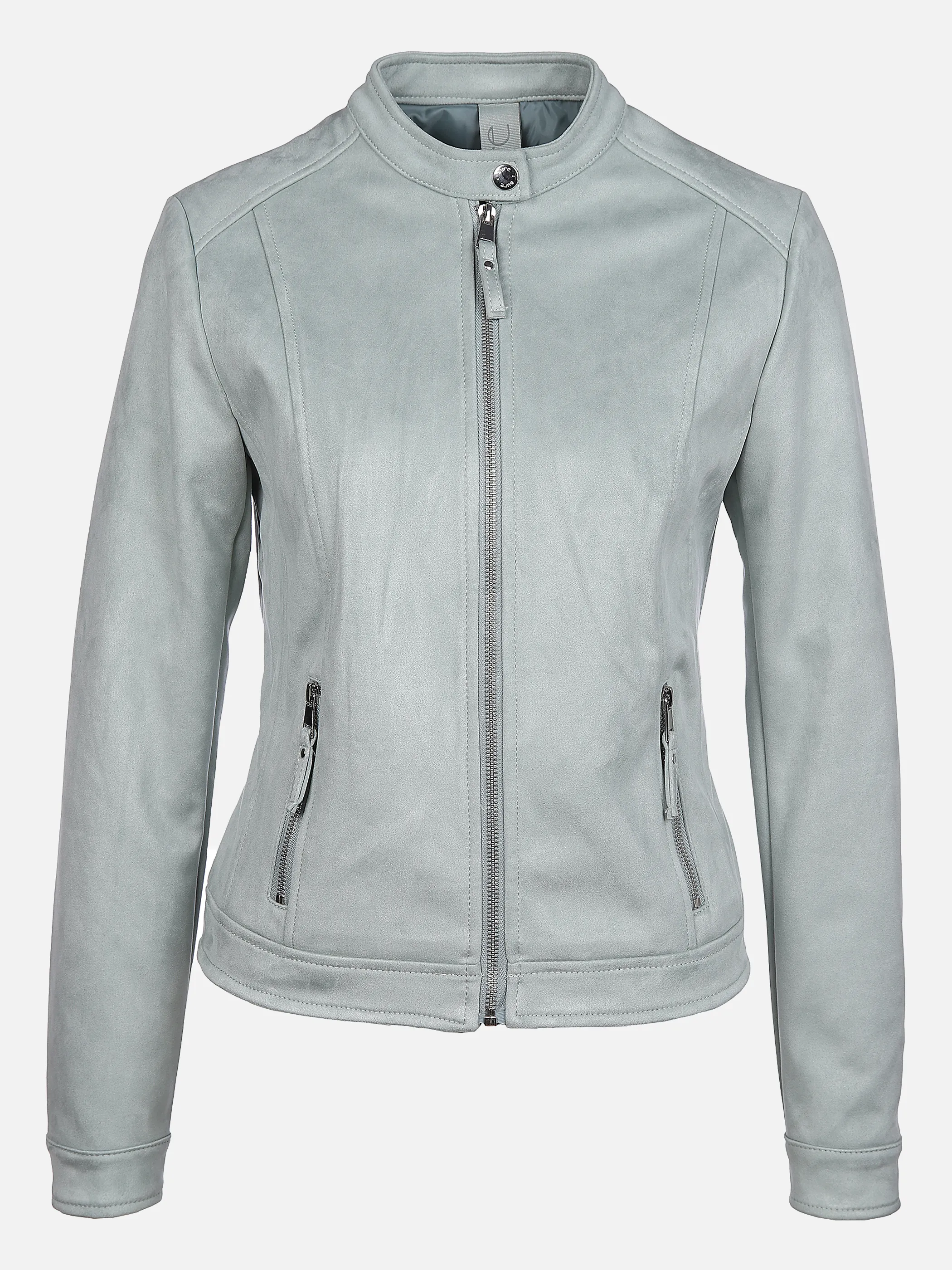 Sure Da-Kunstlederjacke m. Stehkrag Blau 861276 ICE 1 Sure Da-Kunstlederjacke m. Stehkrag Blau 861276 ICE 1