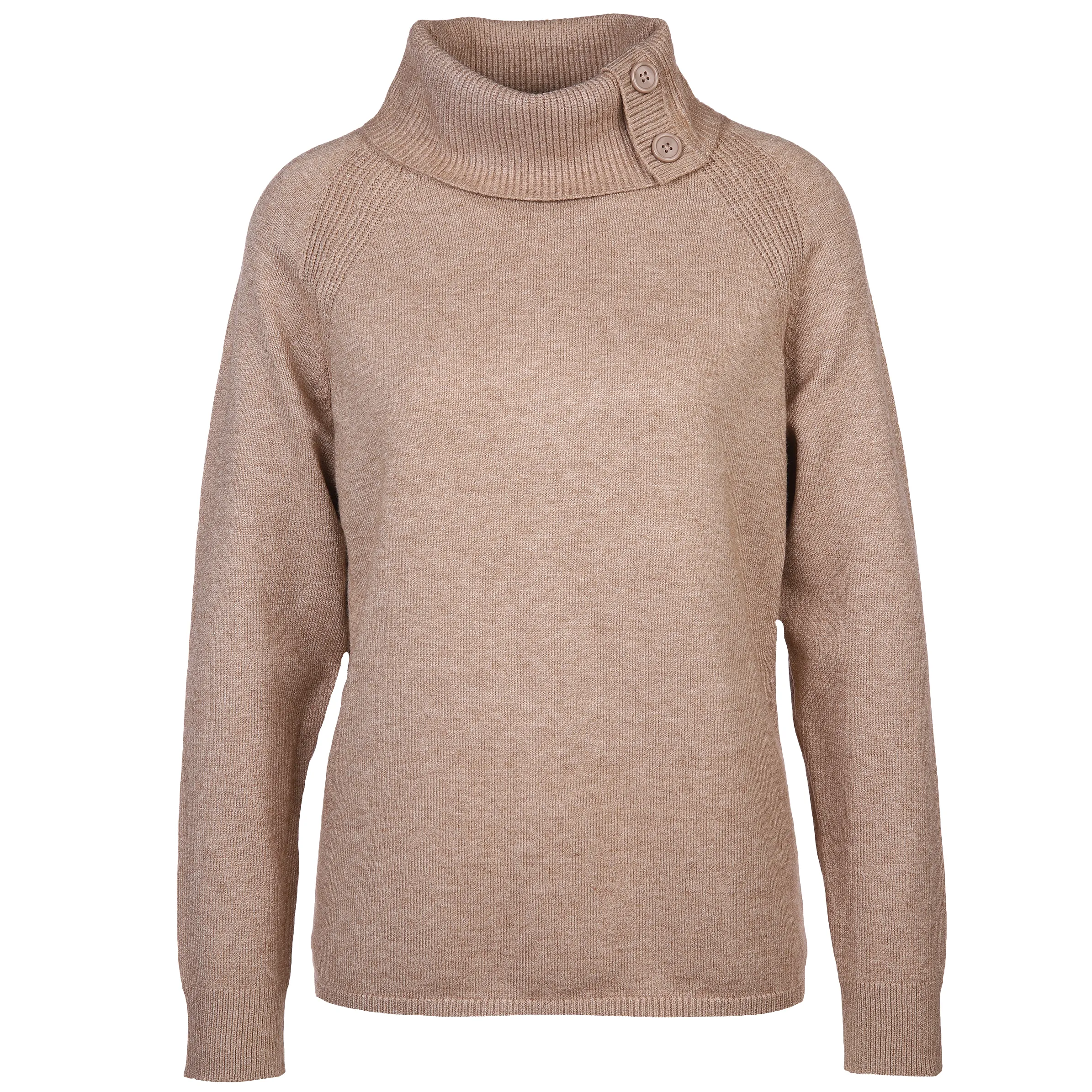 Street One A302378 LTD QR easy roll-neck sweater Beige 886420 14960 1