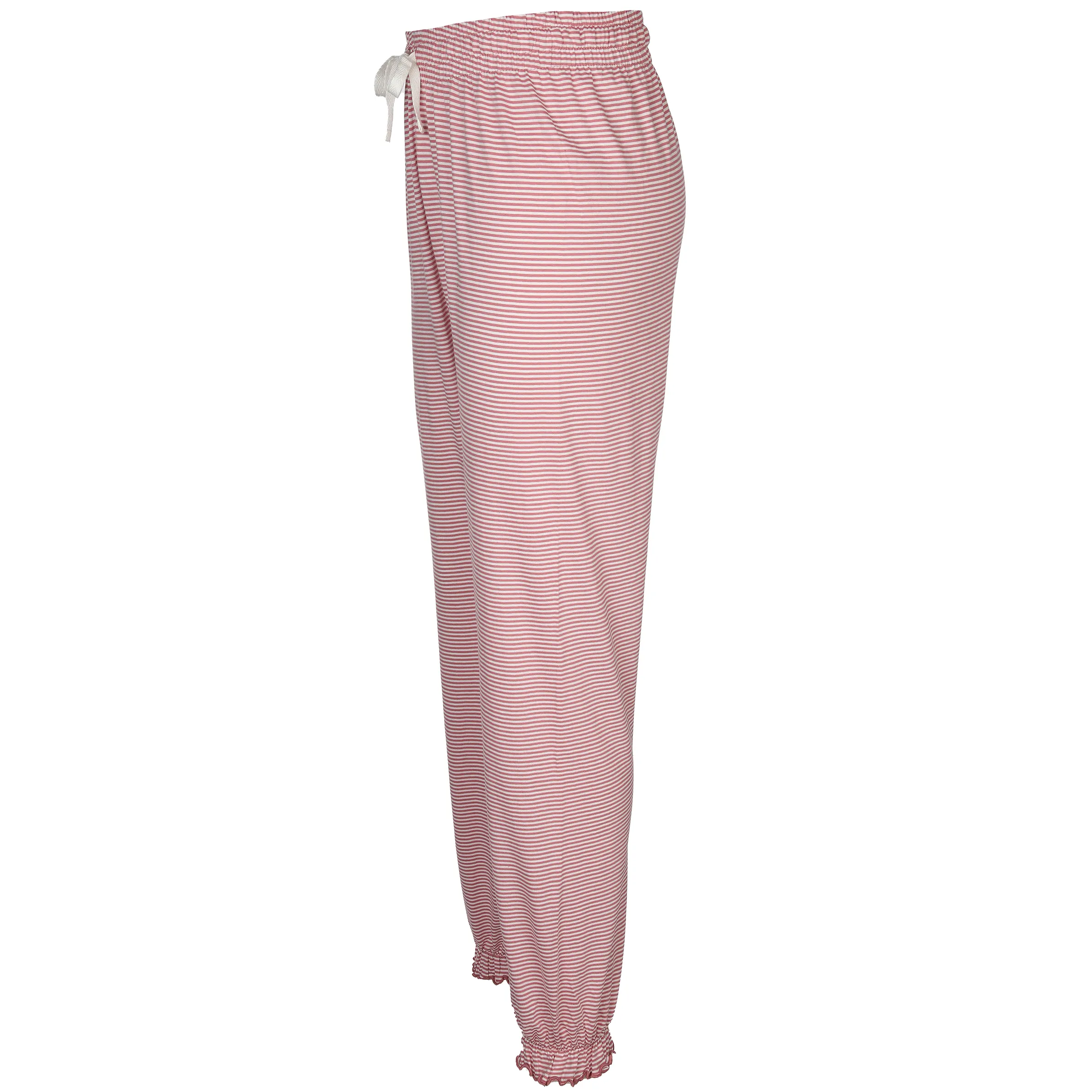 Sure Da. Schlafanzughose gestreift Rosa 880692 ROSE/ECRU 3