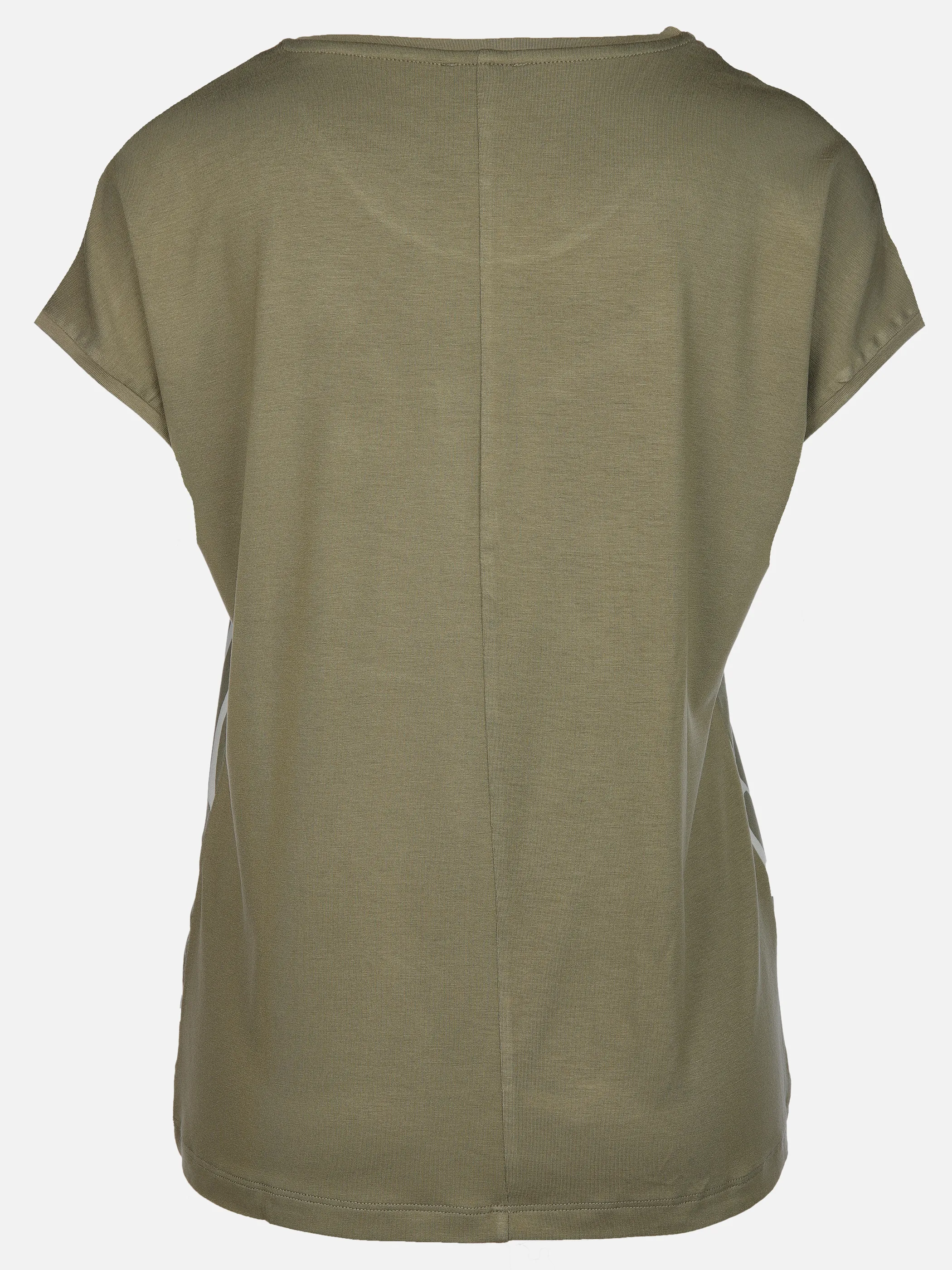 Sure Da-Shirt m. Print Oliv 907275 KHAKI/WE 2