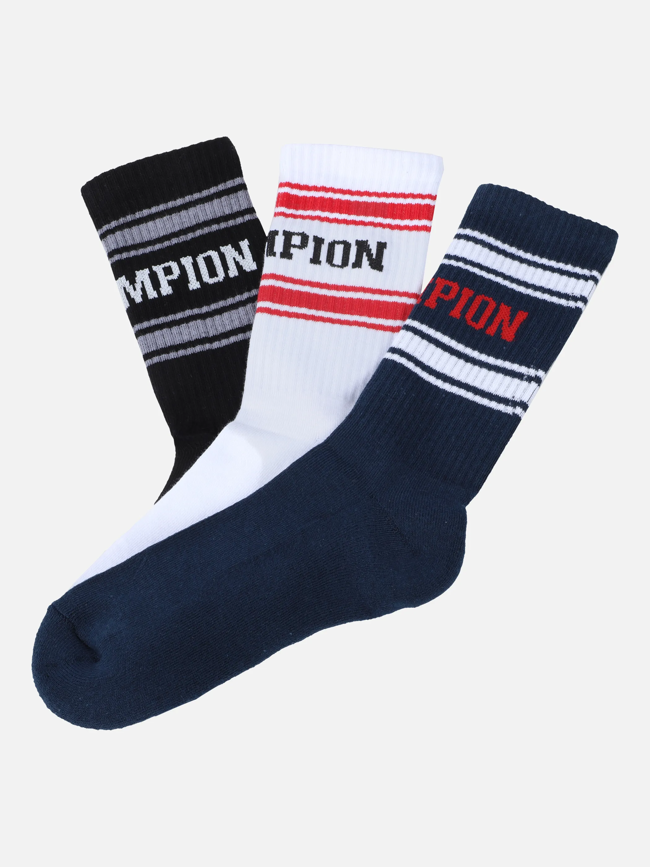 Champion He-Tennissocken 3er Pack Weiß 860897 WW007 1