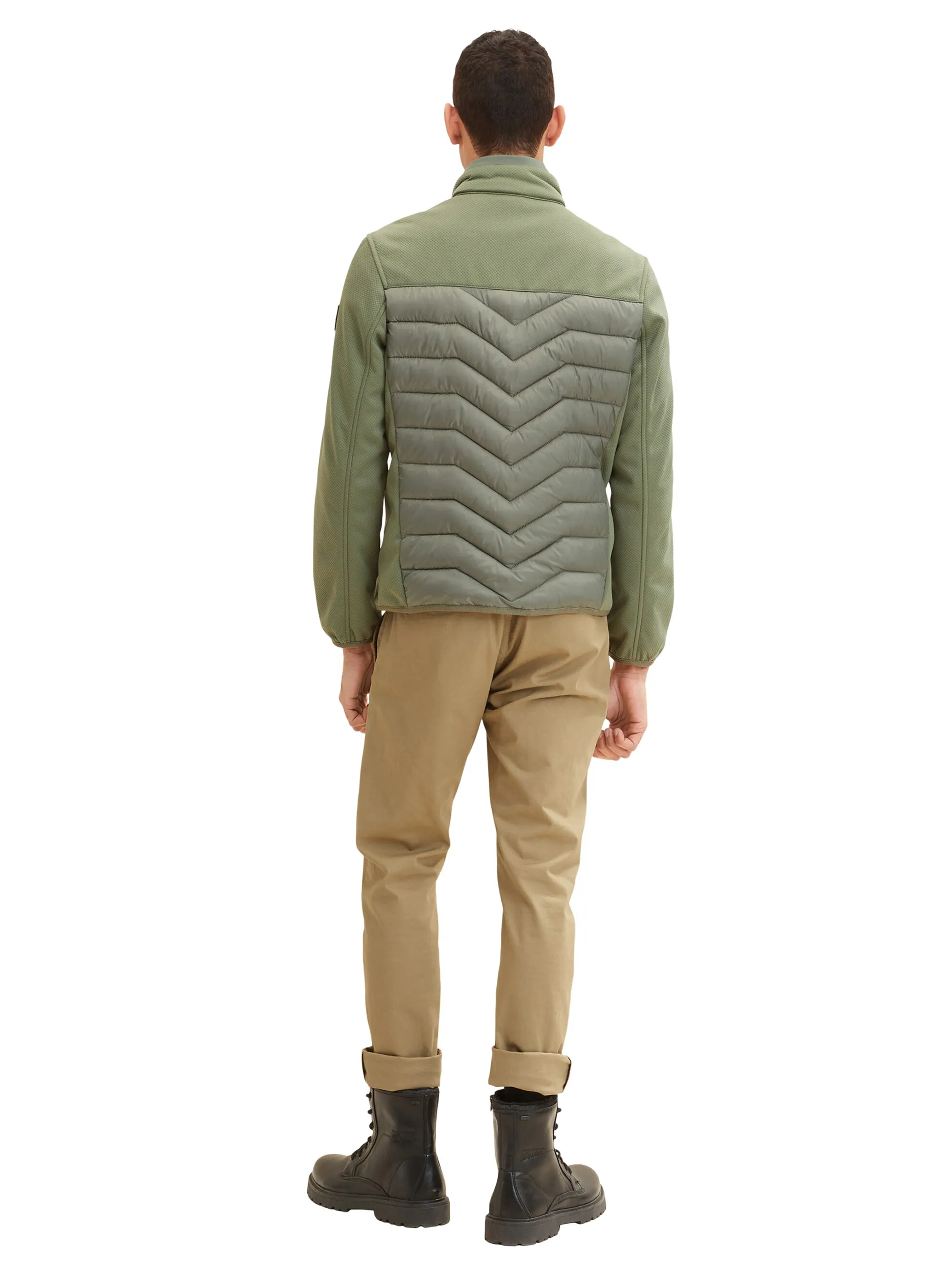 Tom Tailor 1034035 hybrid jacket Grün 872261 10415 2 Tom Tailor 1034035 hybrid jacket Grün 872261 10415 2
