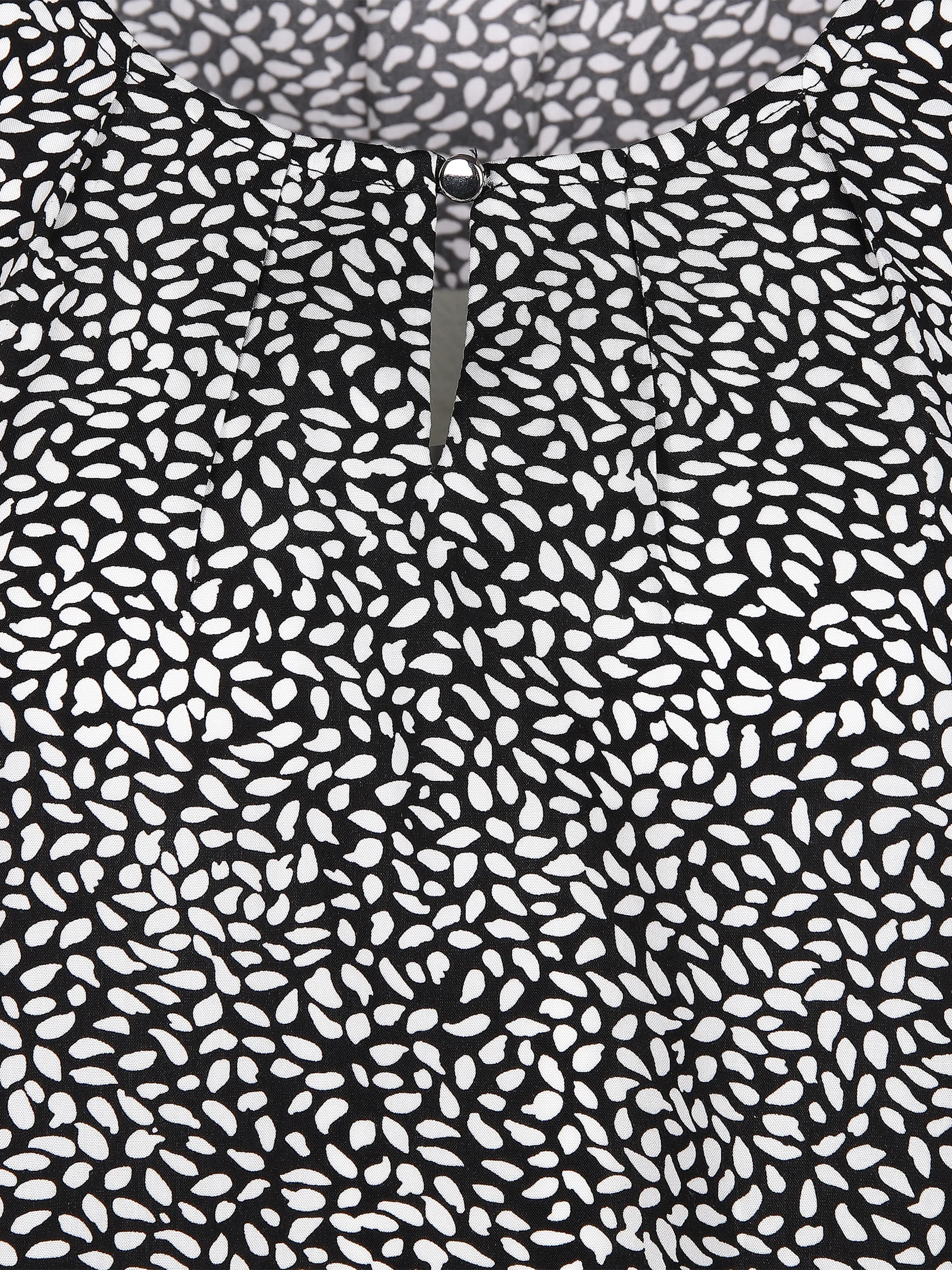 Lisa Tossa Da-Top, Rundhals Schwarz 853325 BLACK/WHIT 3 Lisa Tossa Da-Top, Rundhals Schwarz 853325 BLACK/WHIT 3