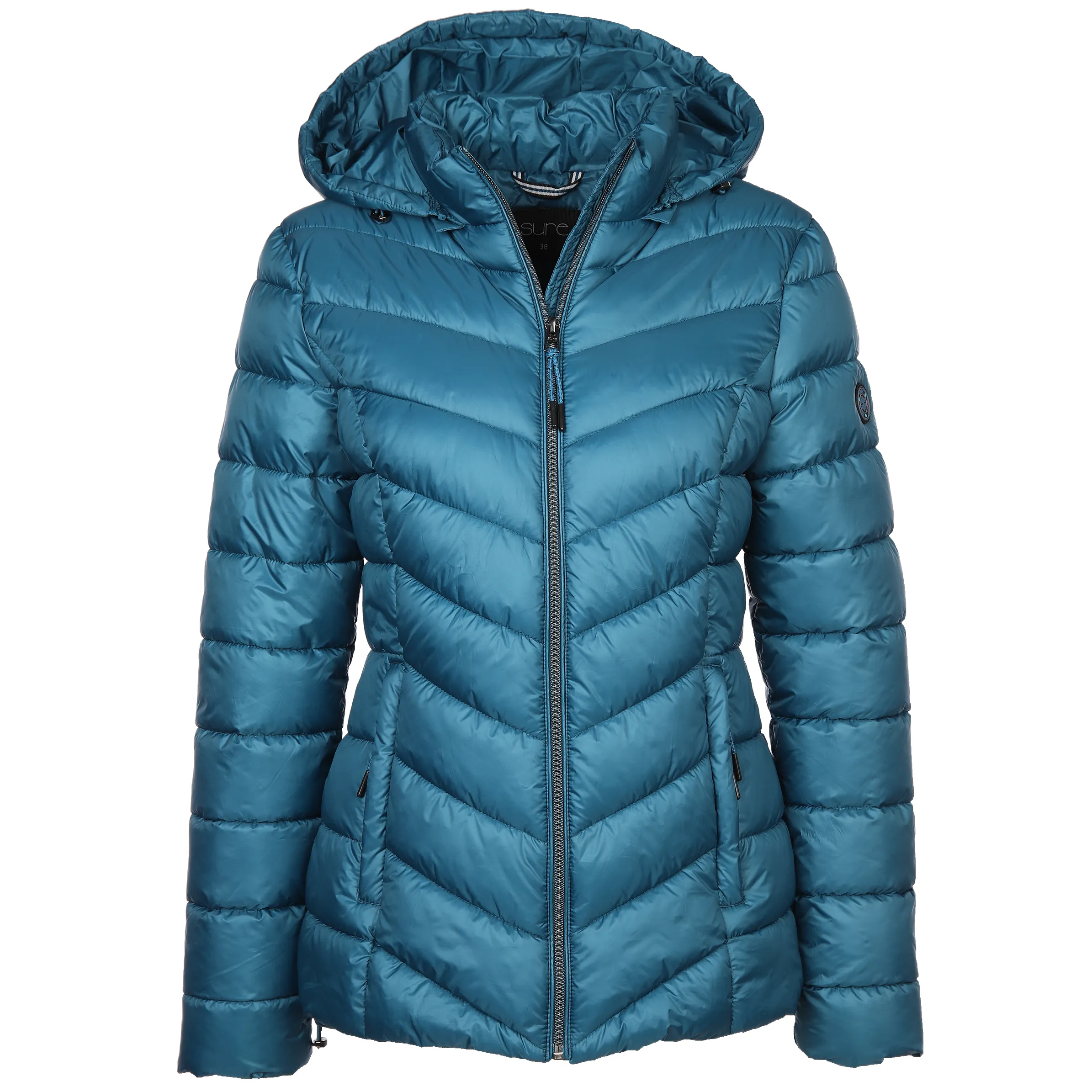 Sure Da-Steppjacke m. Kapuze Marine 880290 DARK INK 1 Sure Da-Steppjacke m. Kapuze Marine 880290 DARK INK 1