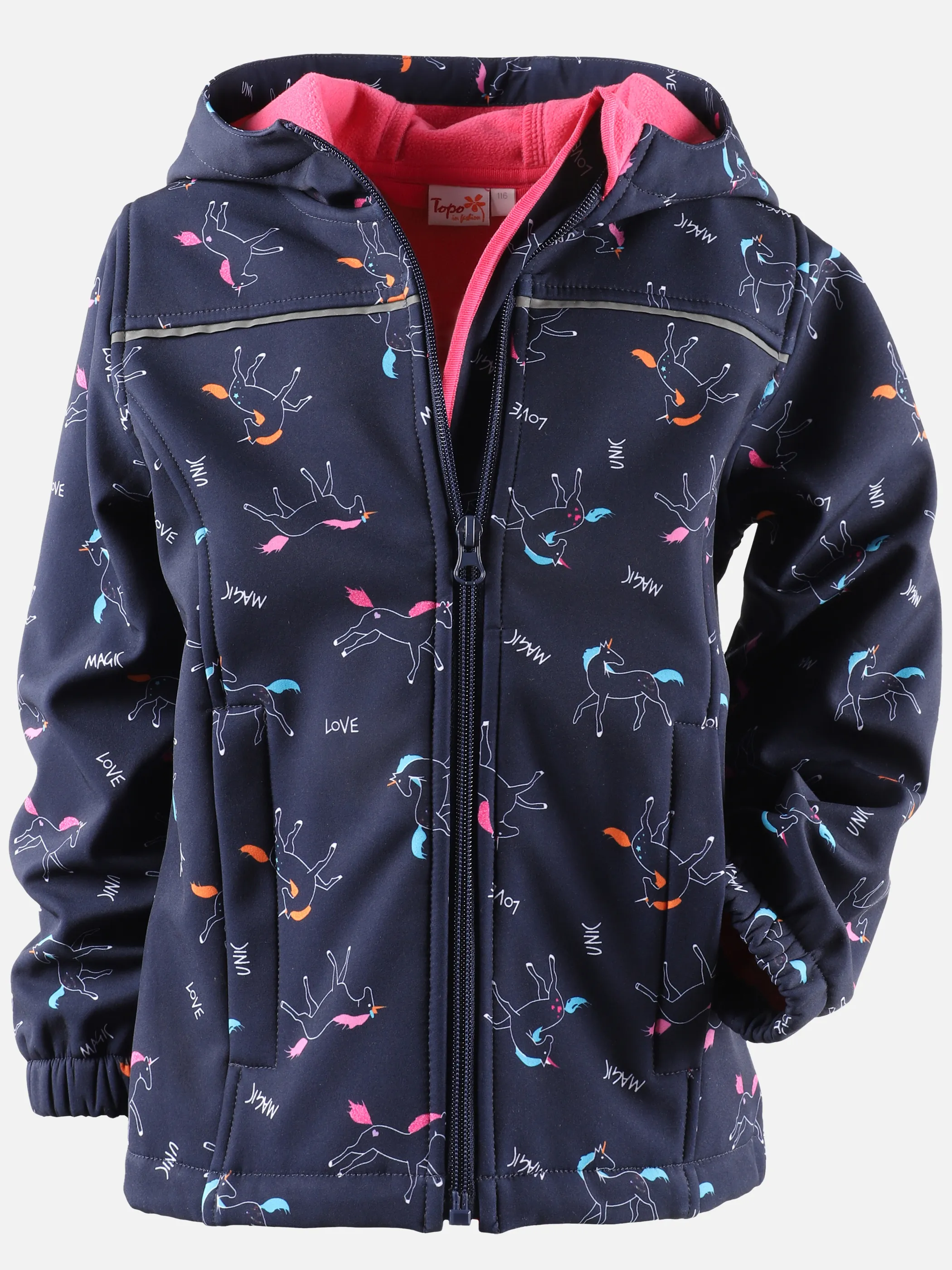 Stop + Go KM Softshell-Jacke mit AOP in dunkelblau Blau 890352 DUNKELBLAU 1 Stop + Go KM Softshell-Jacke mit AOP in dunkelblau Blau 890352 DUNKELBLAU 1