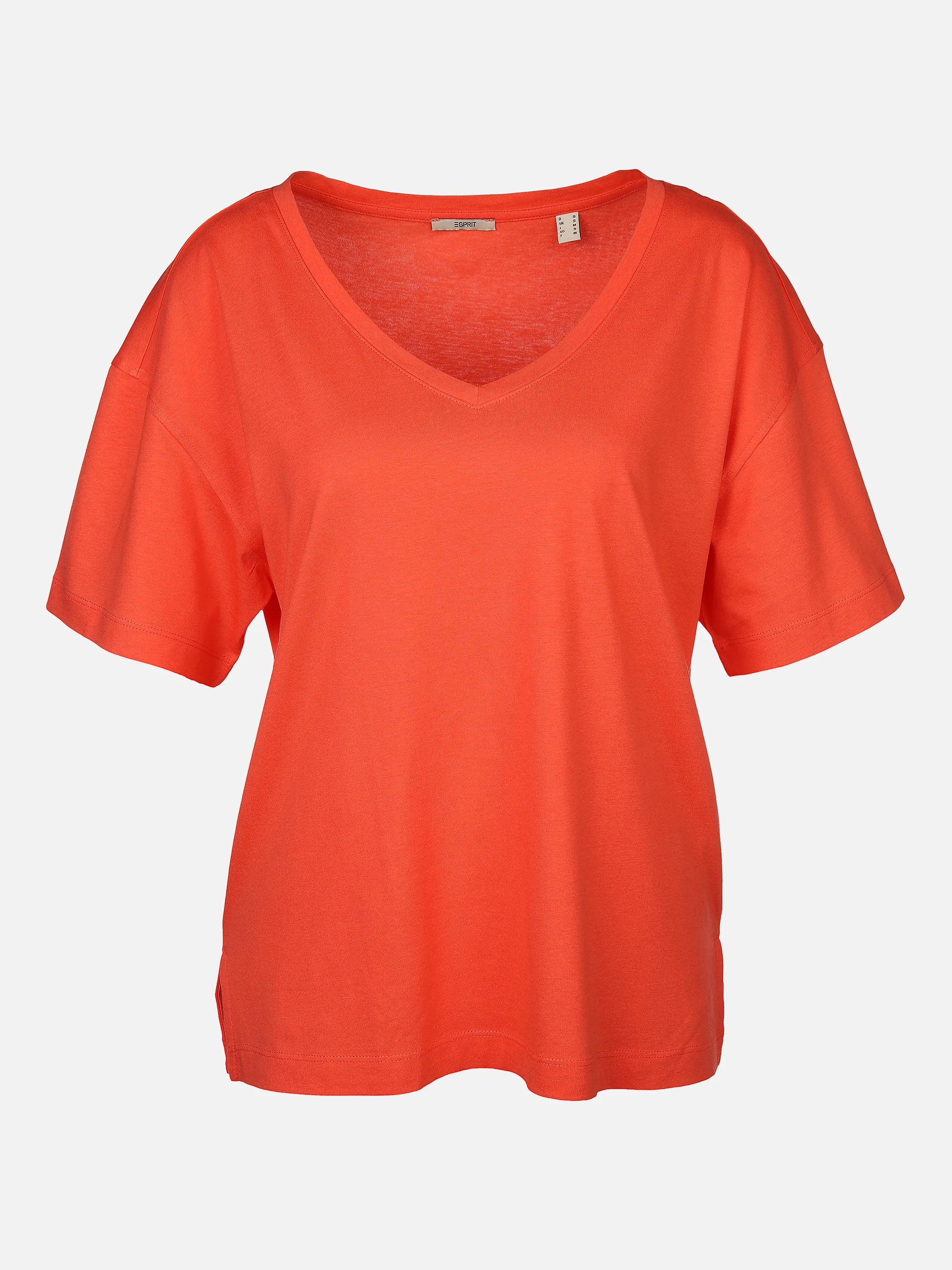 Esprit 043EE1K325 SUS CMT vneck t Orange 880707 E870 1