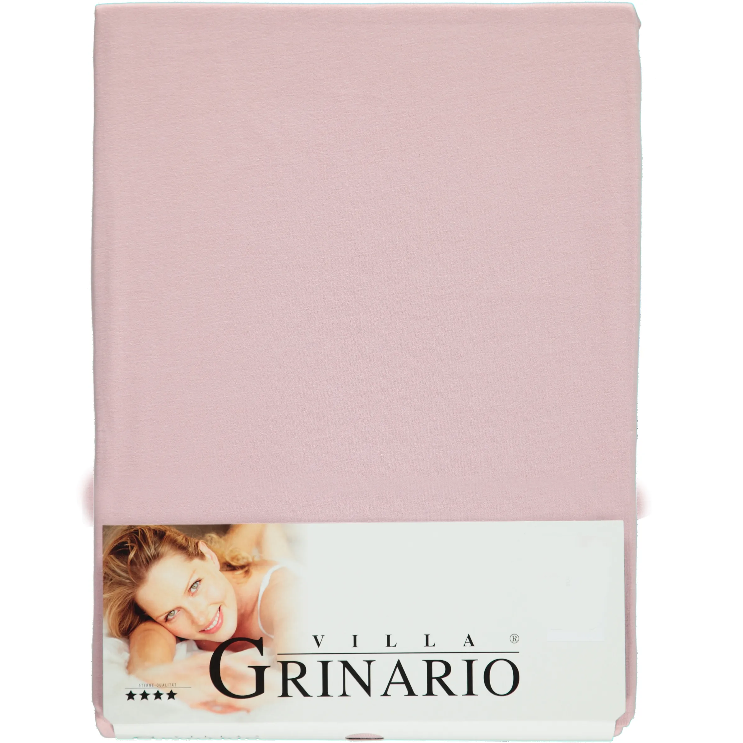 Villa Grinario Spannbetttuecherjersey ringgar Rosa 534973 456 MAUVE 1