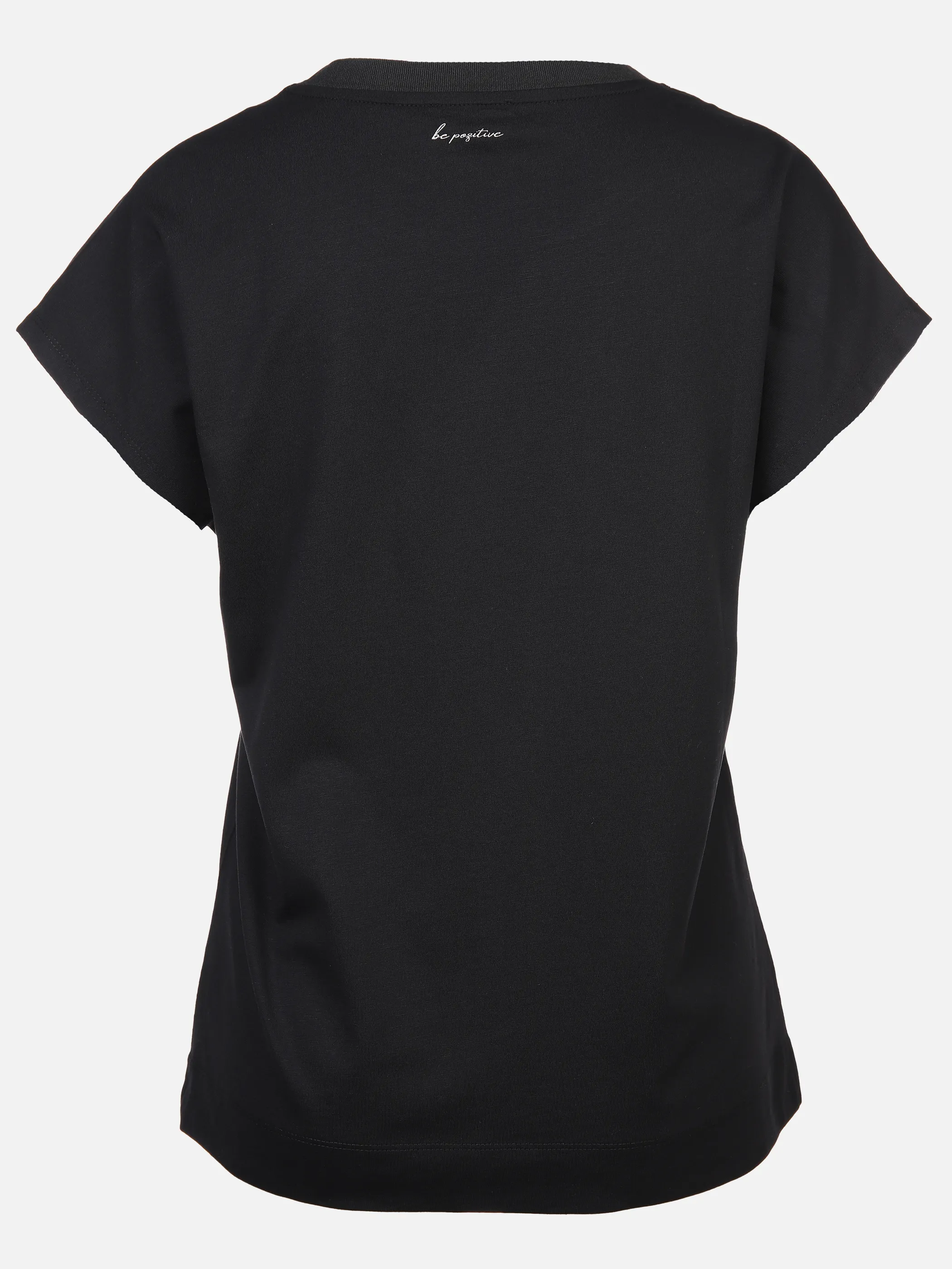 Lisa Tossa Da-T-Shirt m. Straßapplikation Schwarz 893032 BLACK 2