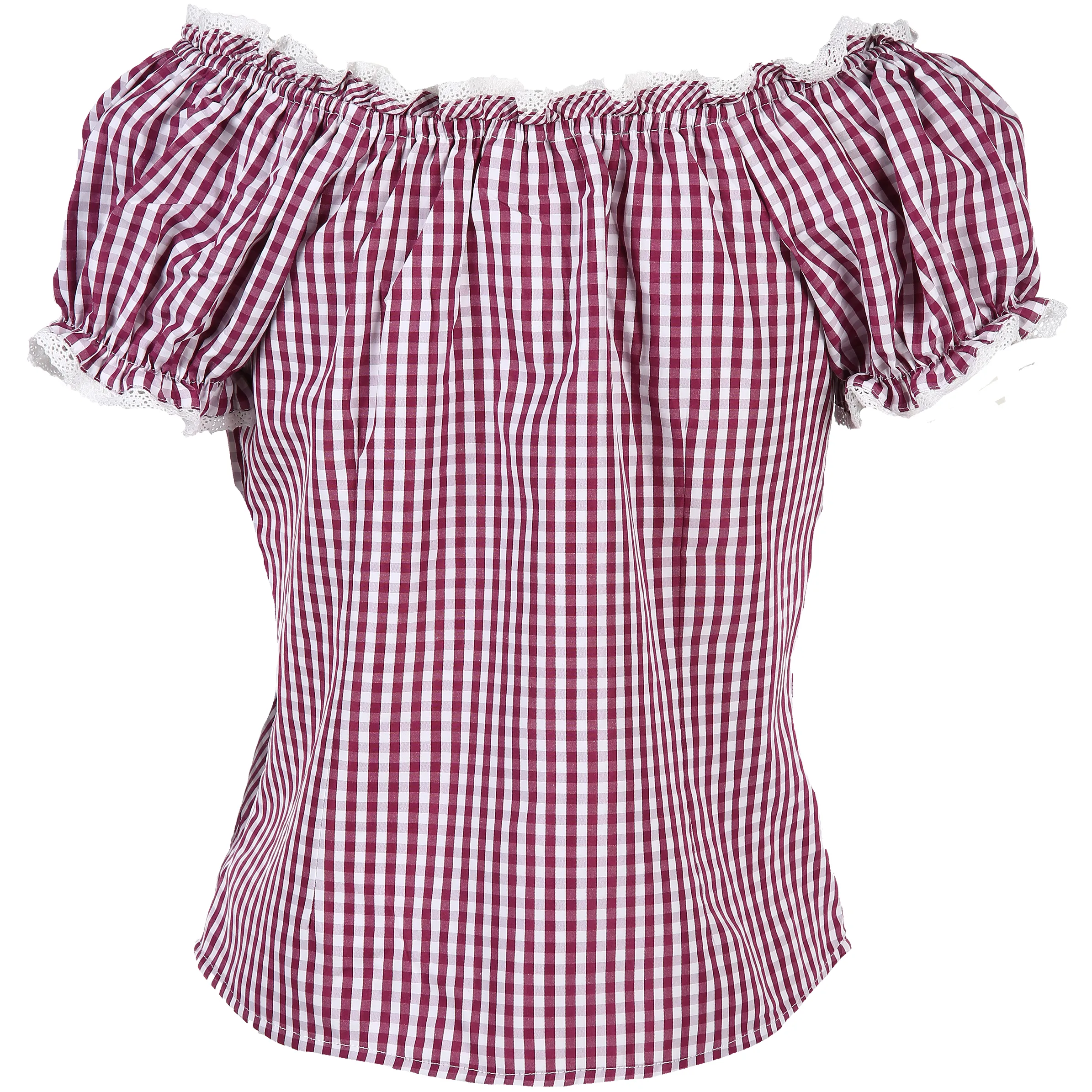 Brandl Tracht Da-Trachtenbluse Irmi Lila 795889 BEERE/WEIß 2