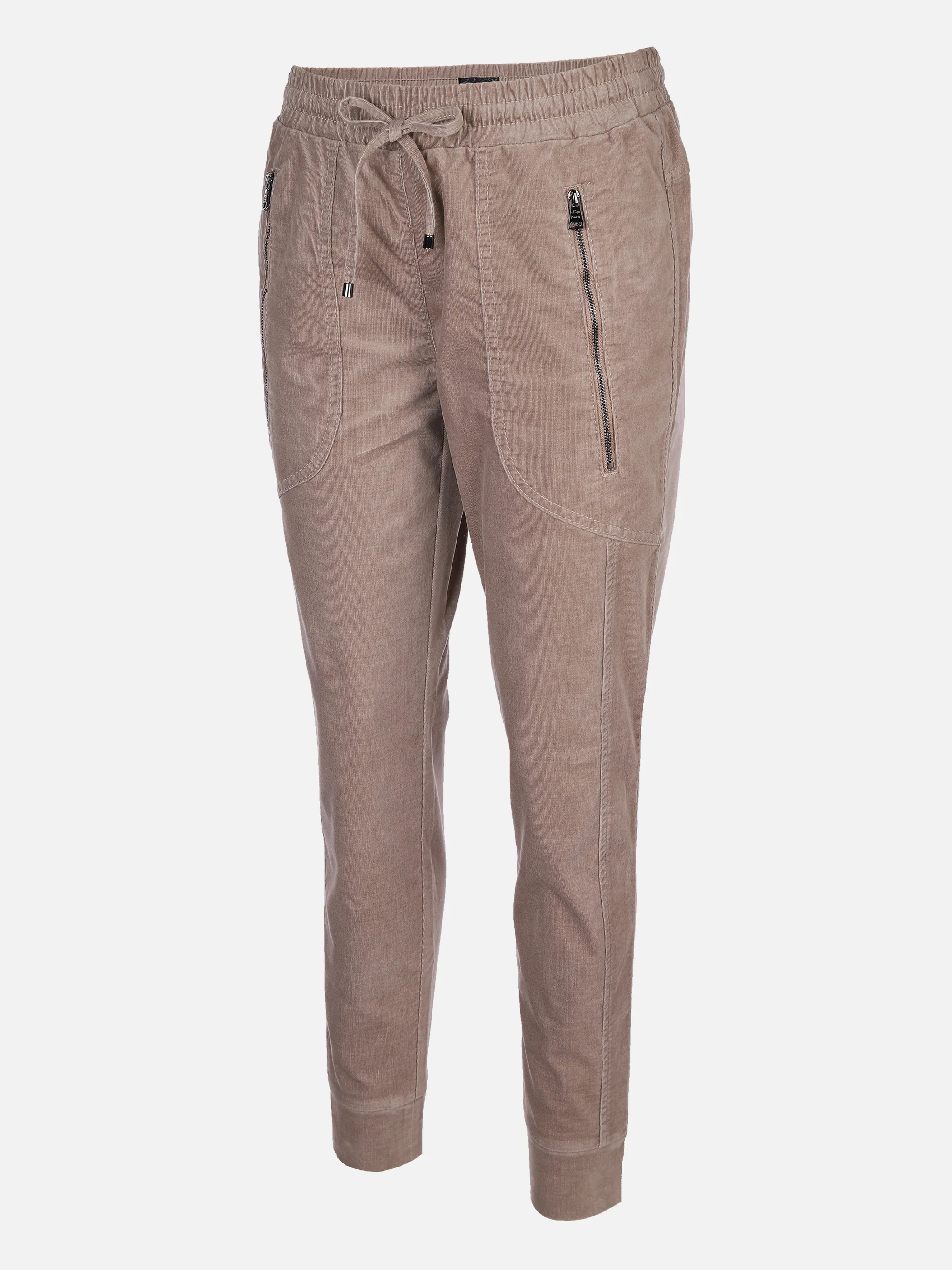 Lisa Tossa Da-Kord-Samthose m.Zippertasch Grau 867027 TAUPE 1 Lisa Tossa Da-Kord-Samthose m.Zippertasch Grau 867027 TAUPE 1