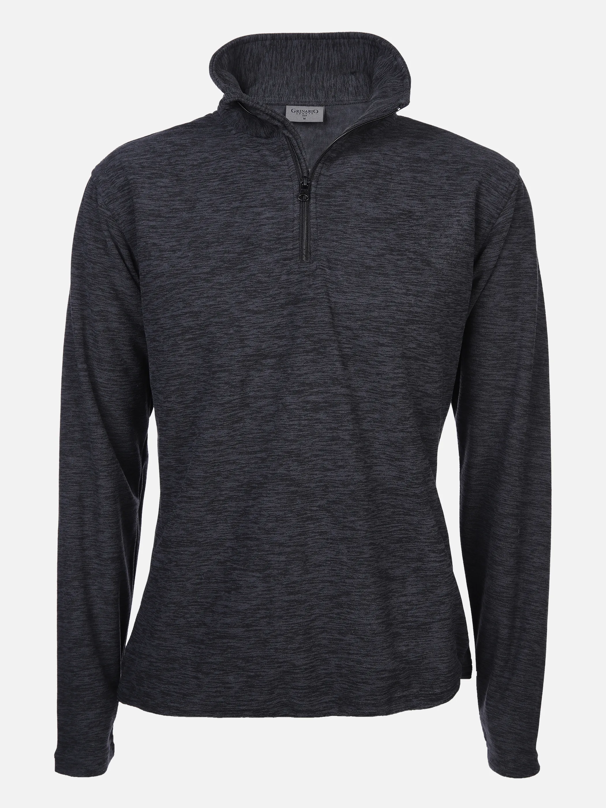Grinario Sports He-Sweater Grau 870362 ANTHRA MEL 1 Grinario Sports He-Sweater Grau 870362 ANTHRA MEL 1