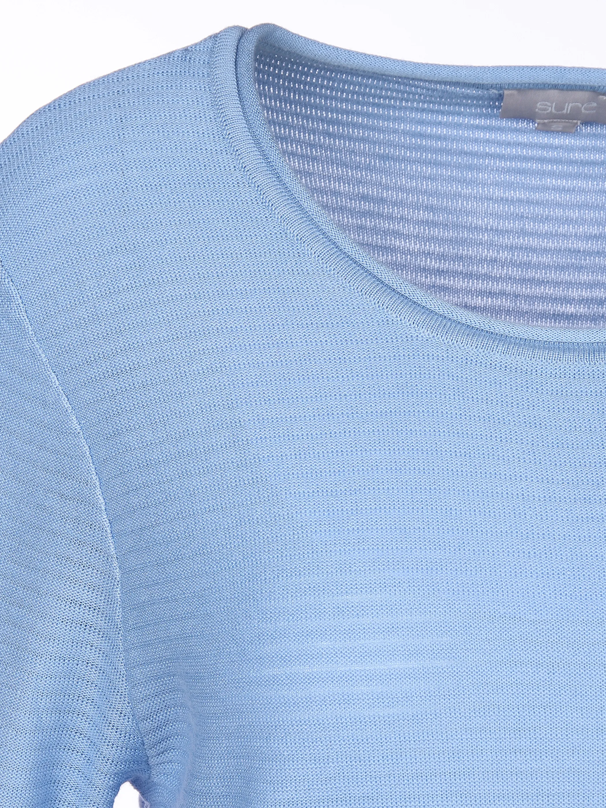 Sure Da-Strukturpullover m.Tunnelzu Blau 872983 KORNBLUME 3 Sure Da-Strukturpullover m.Tunnelzu Blau 872983 KORNBLUME 3