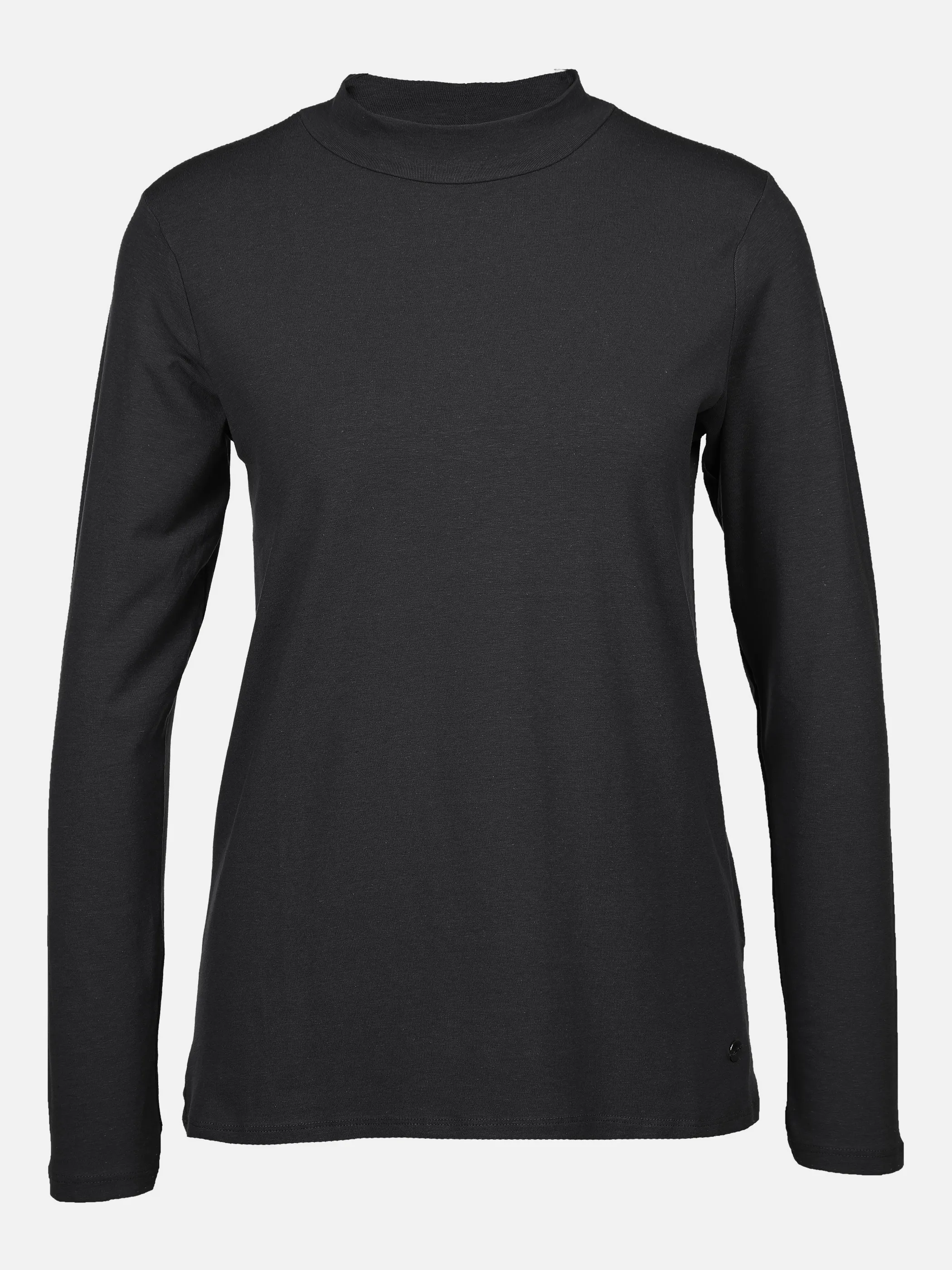 Sure Da-Stehkragenshirt Basic Schwarz 866989 BLACK 1 Sure Da-Stehkragenshirt Basic Schwarz 866989 BLACK 1