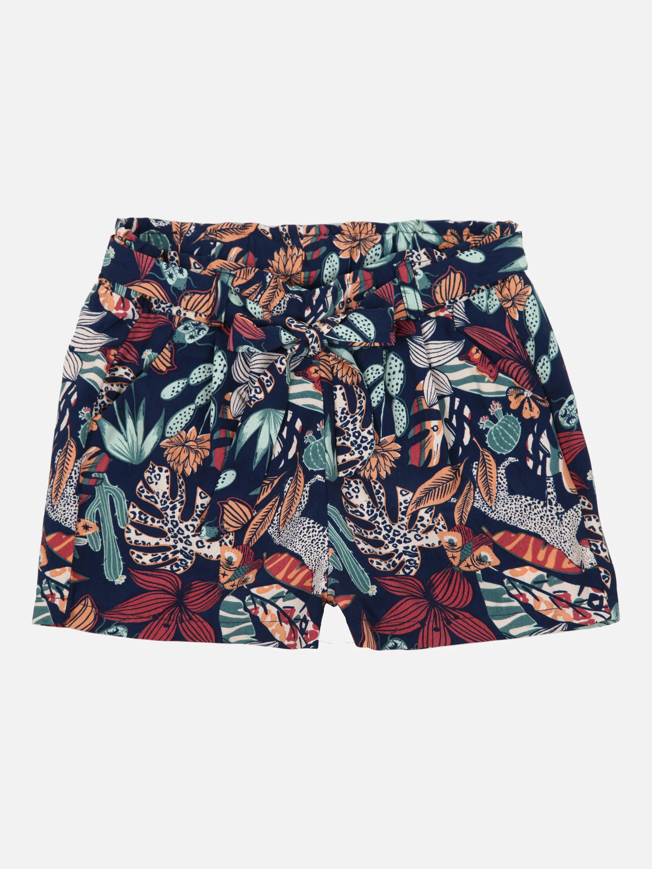 Stop + Go MG Shorts in blau mit AOP Blau 851988 BLAU 1 Stop + Go MG Shorts in blau mit AOP Blau 851988 BLAU 1