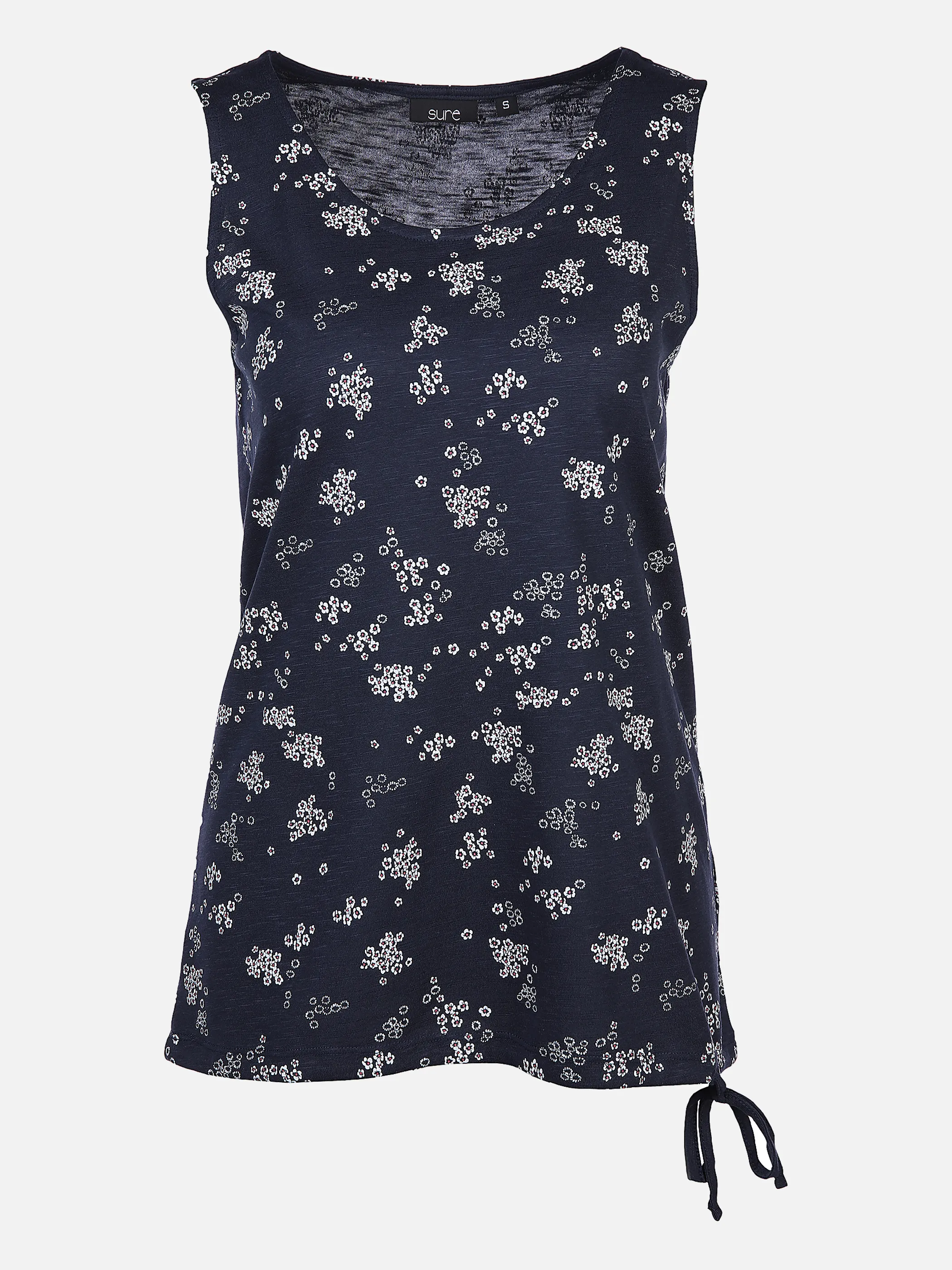 Sure Da-Top m. Alloverprint Blau 862483 NAVY 1