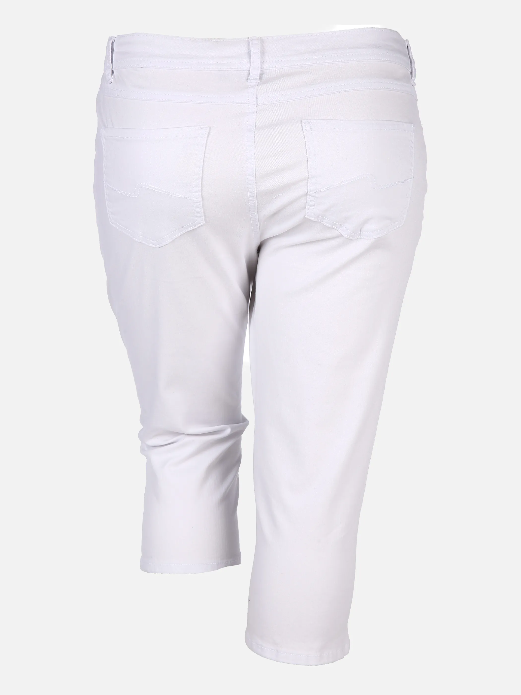 Sonja Blank Da-Gr. Größen Caprihose Weiß 838336 WHITE 2