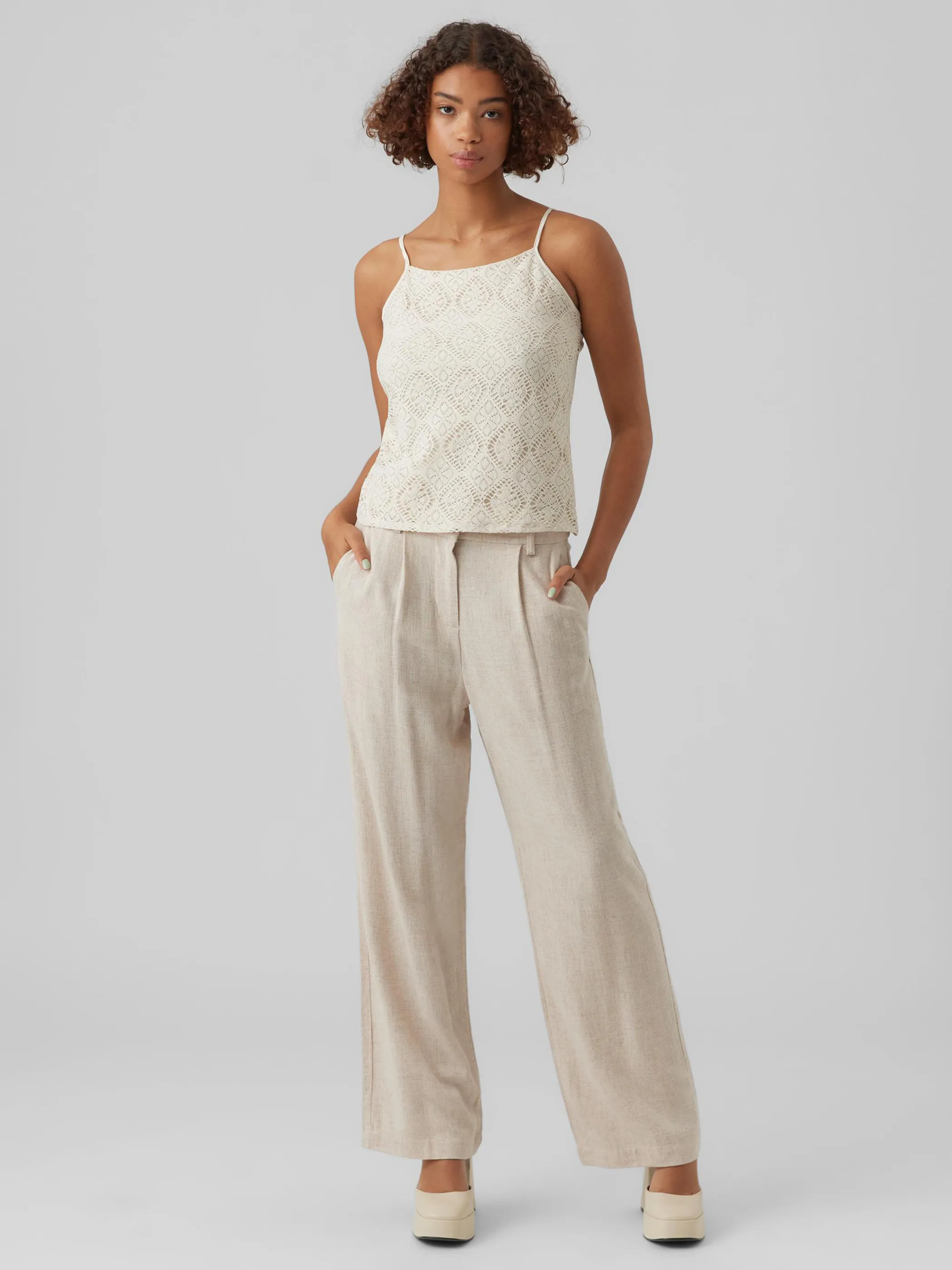 Vero Moda 10282944 VMMAYA SINGLET TOP JR Grau 875229 222913 4 Vero Moda 10282944 VMMAYA SINGLET TOP JR Grau 875229 222913 4