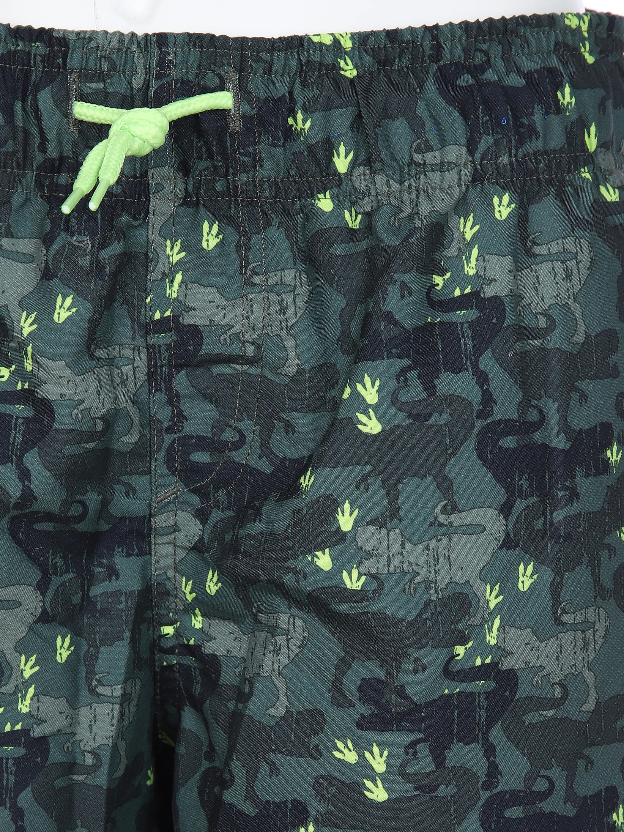 Stop + Go Kn-Badeshorts mit Druck Grün 861287 KHAKI/AOP 3 Stop + Go Kn-Badeshorts mit Druck Grün 861287 KHAKI/AOP 3