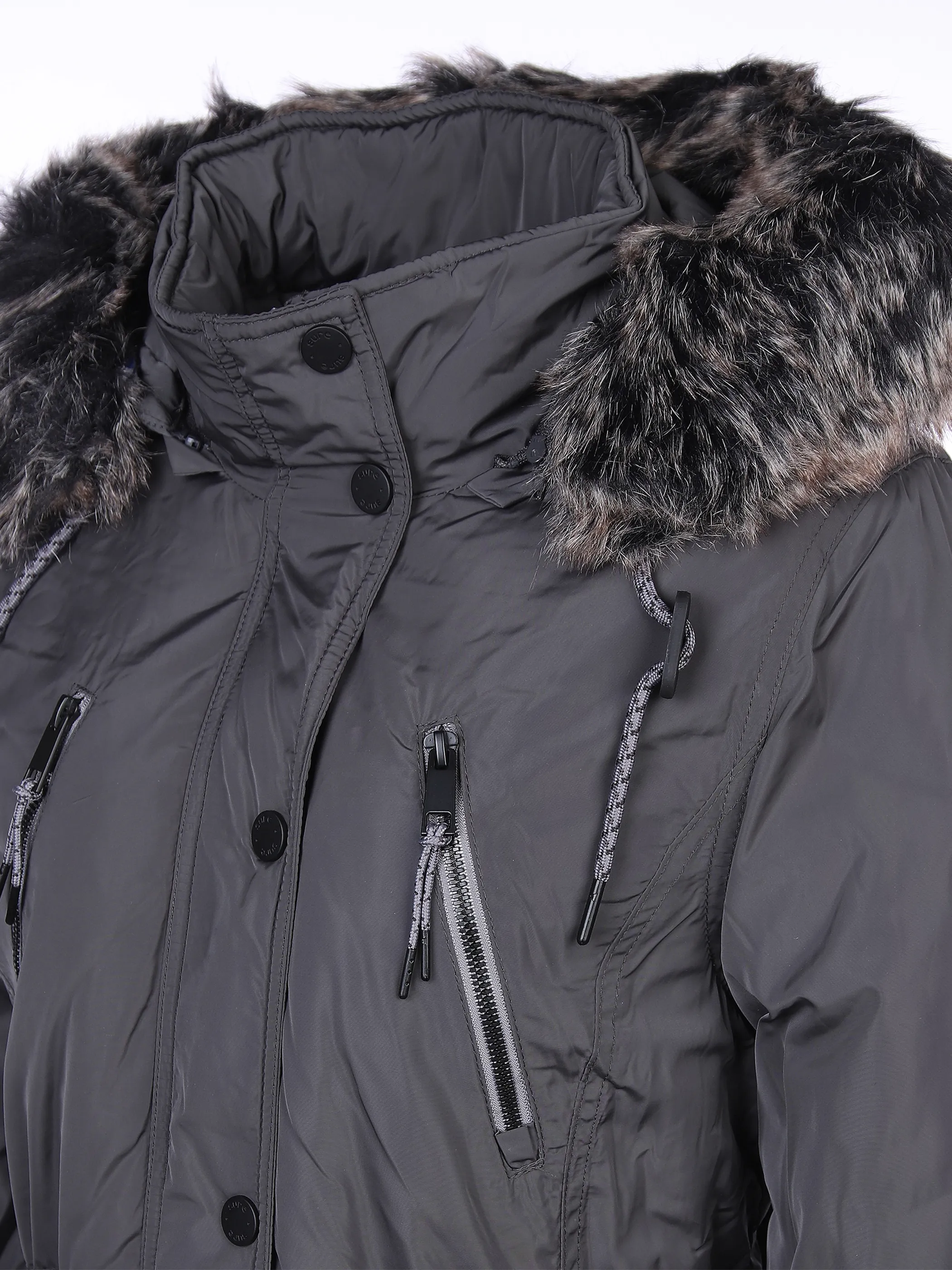 Sure Da-Parka m. Fellimitation Grau 866392 ANTHRA 3 Sure Da-Parka m. Fellimitation Grau 866392 ANTHRA 3