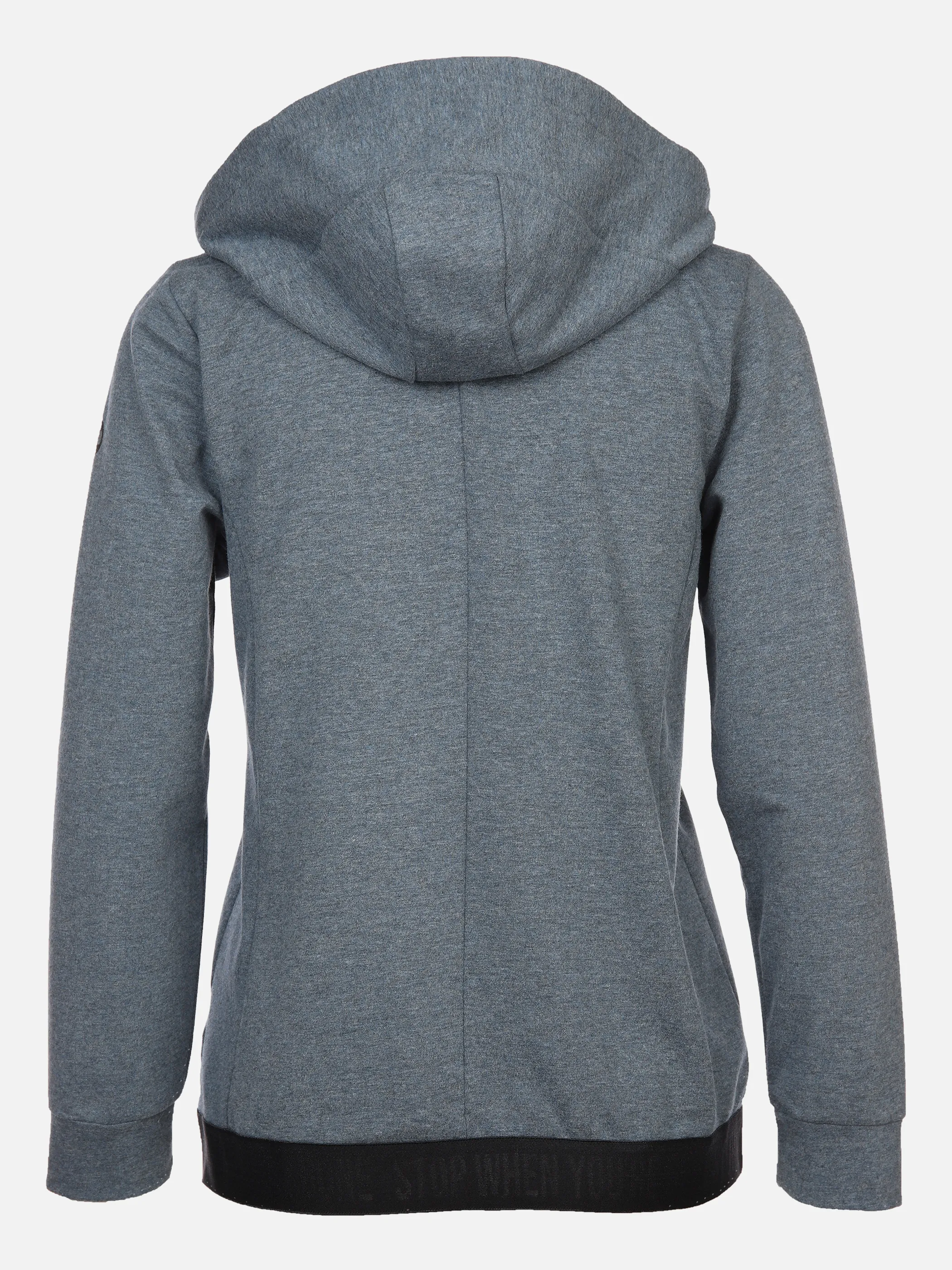 Grinario Sports Da-Sportjacke mit Kapuze Blau 873748 BLUE MEL. 2 Grinario Sports Da-Sportjacke mit Kapuze Blau 873748 BLUE MEL. 2