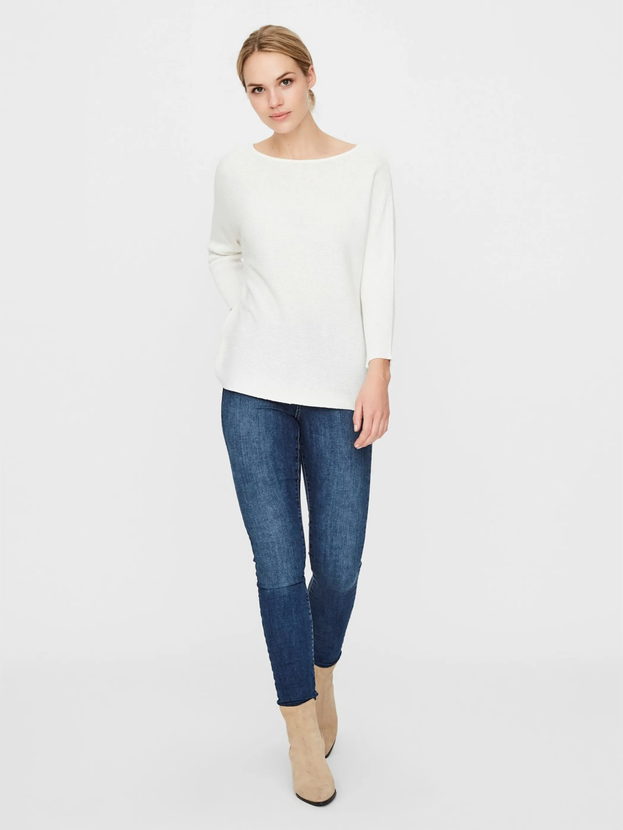 Vero Moda 10210570 VMNORA 3/4 BOATNECK B Weiß 826730 175598 3 Vero Moda 10210570 VMNORA 3/4 BOATNECK B Weiß 826730 175598 3