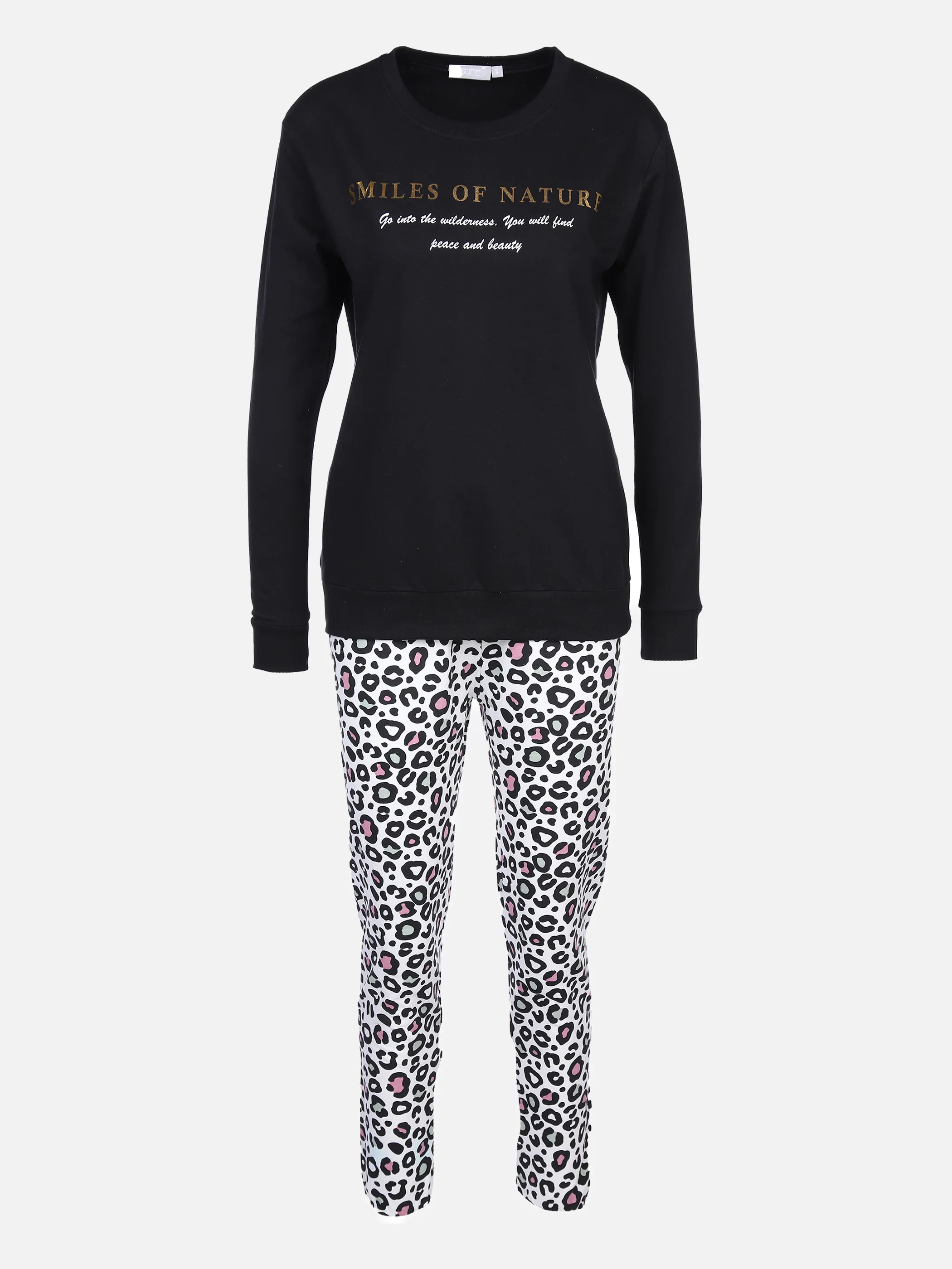 Sure Da. Home Anzug Sweater Leo AOP Weiß 868593 ECRU 1 Sure Da. Home Anzug Sweater Leo AOP Weiß 868593 ECRU 1
