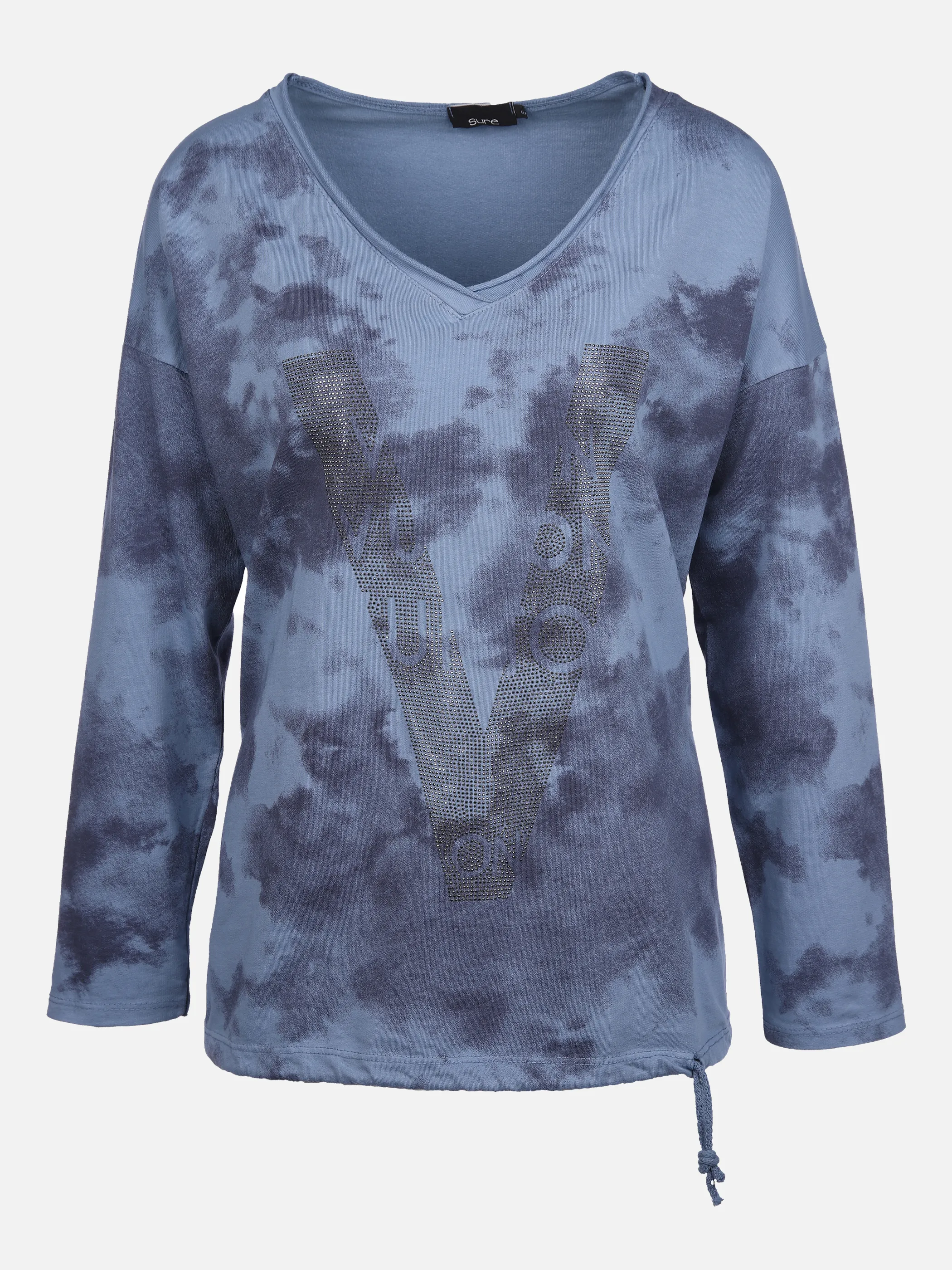 Sure Da-Shirt m Frontprint Blau 862771 DENIM BLUE 1 Sure Da-Shirt m Frontprint Blau 862771 DENIM BLUE 1