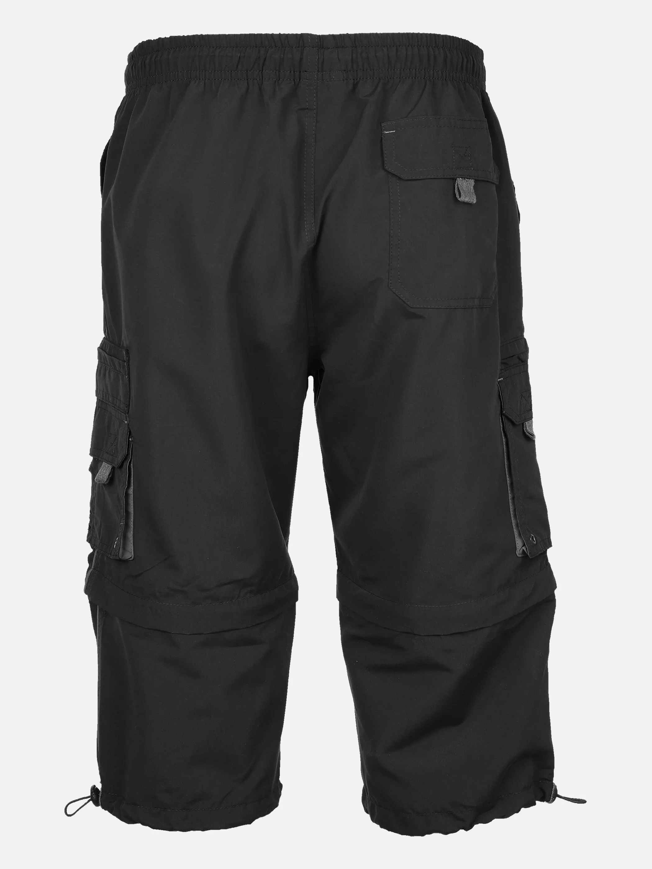 Marcel Battiston He. Caprihose Zipp-Off Cargo Schwarz 878485 BLACK 2