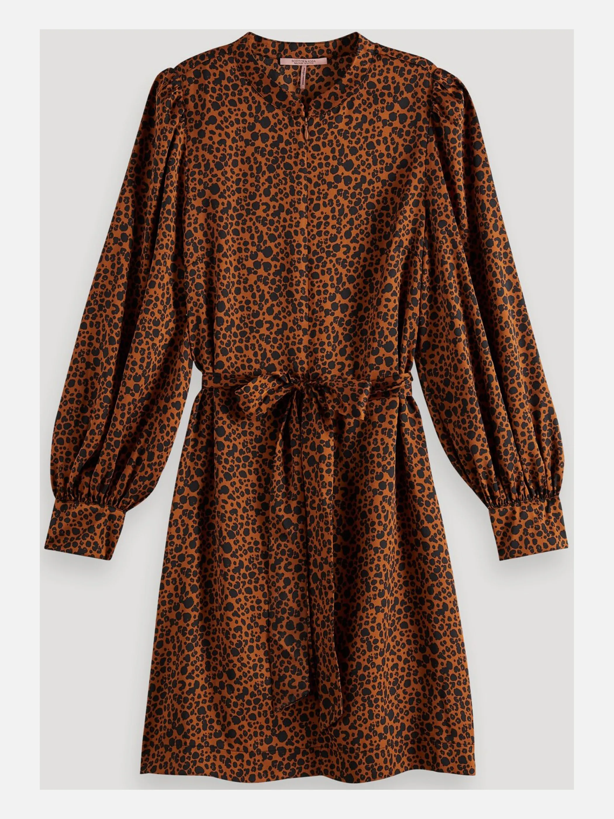 Scotch & Soda 161935 YF-Da-Kleid Braun 848944 0220 1 Scotch & Soda 161935 YF-Da-Kleid Braun 848944 0220 1