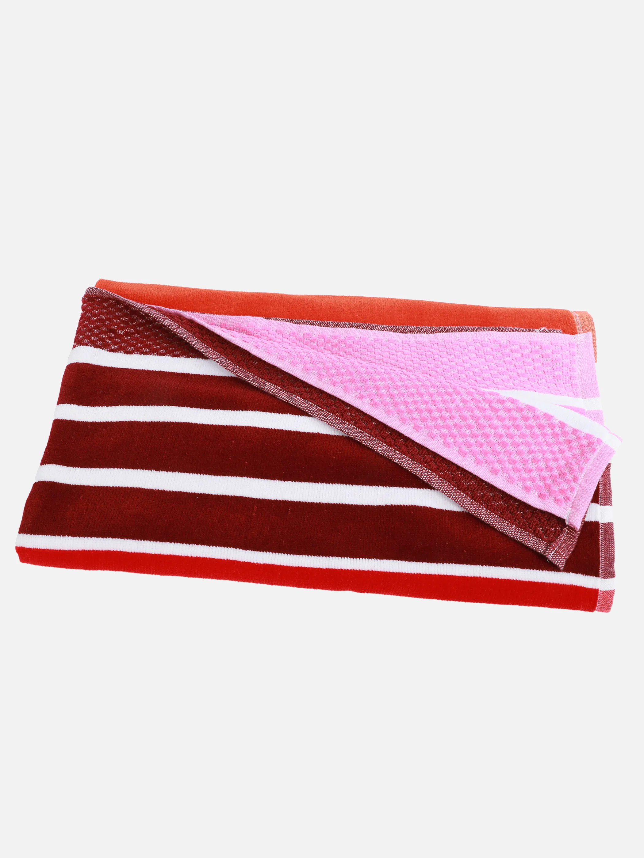 Dream House Strandtuch gestreift 90x165 Pink 912352 PINK 2