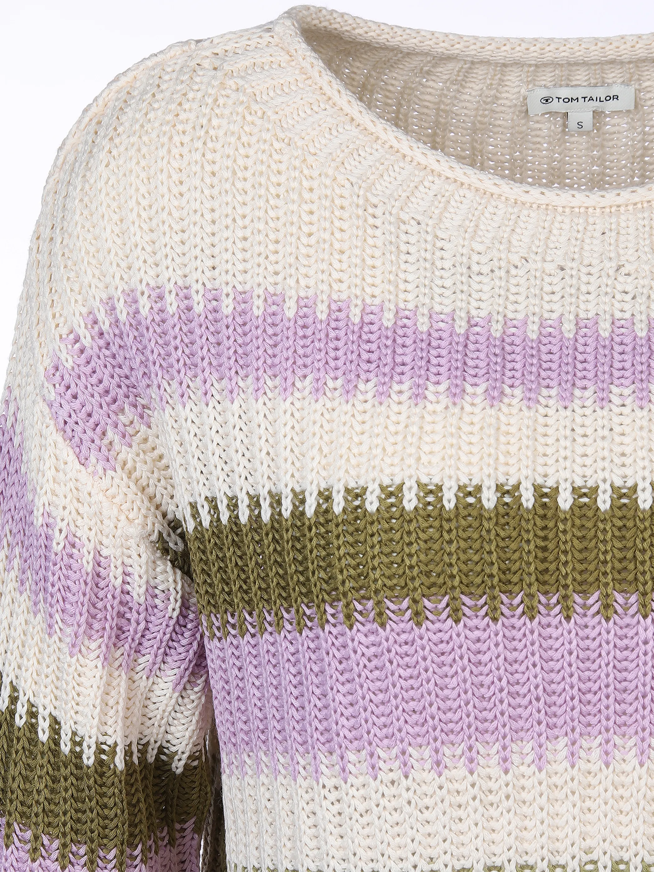 Tom Tailor 1030370 Pullover multicolor Weiß 861064 29232 3 Tom Tailor 1030370 Pullover multicolor Weiß 861064 29232 3