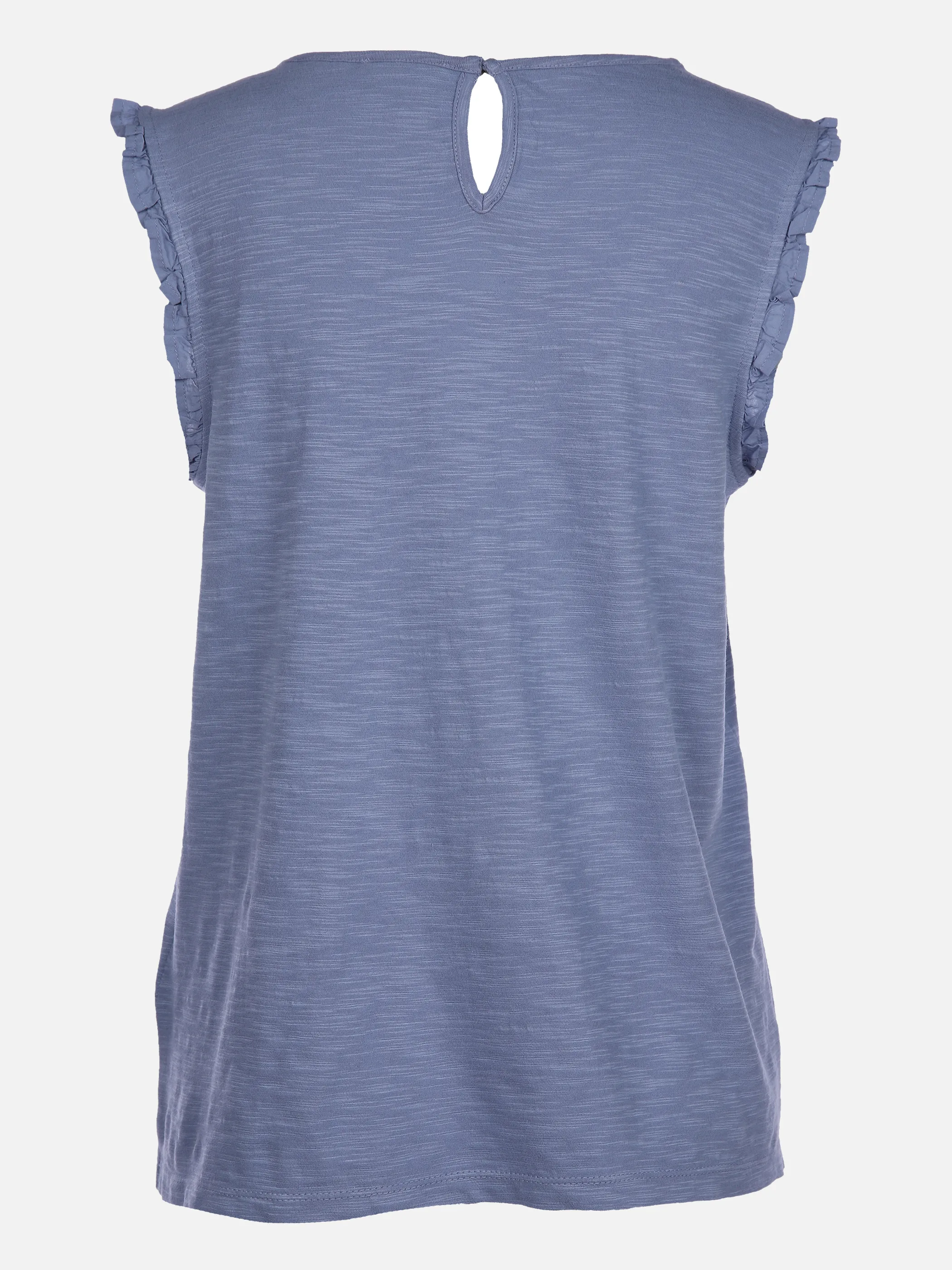 Damen Shirt mit Rüschen und Biesen | E445 | M | 865403-e445-20