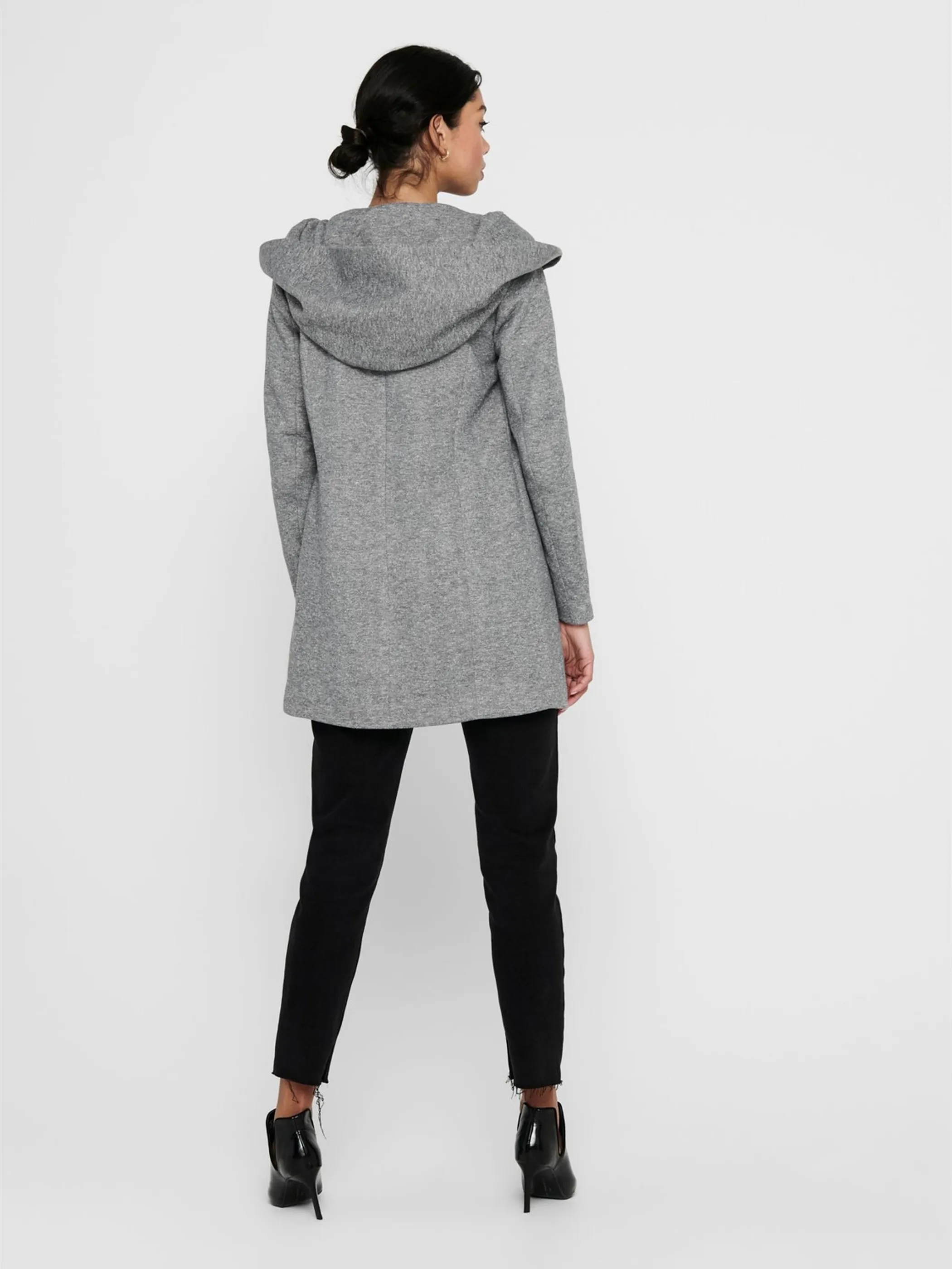 Only 15142911 onlSEDONA LIGHT COAT Grau 765104 179073 5