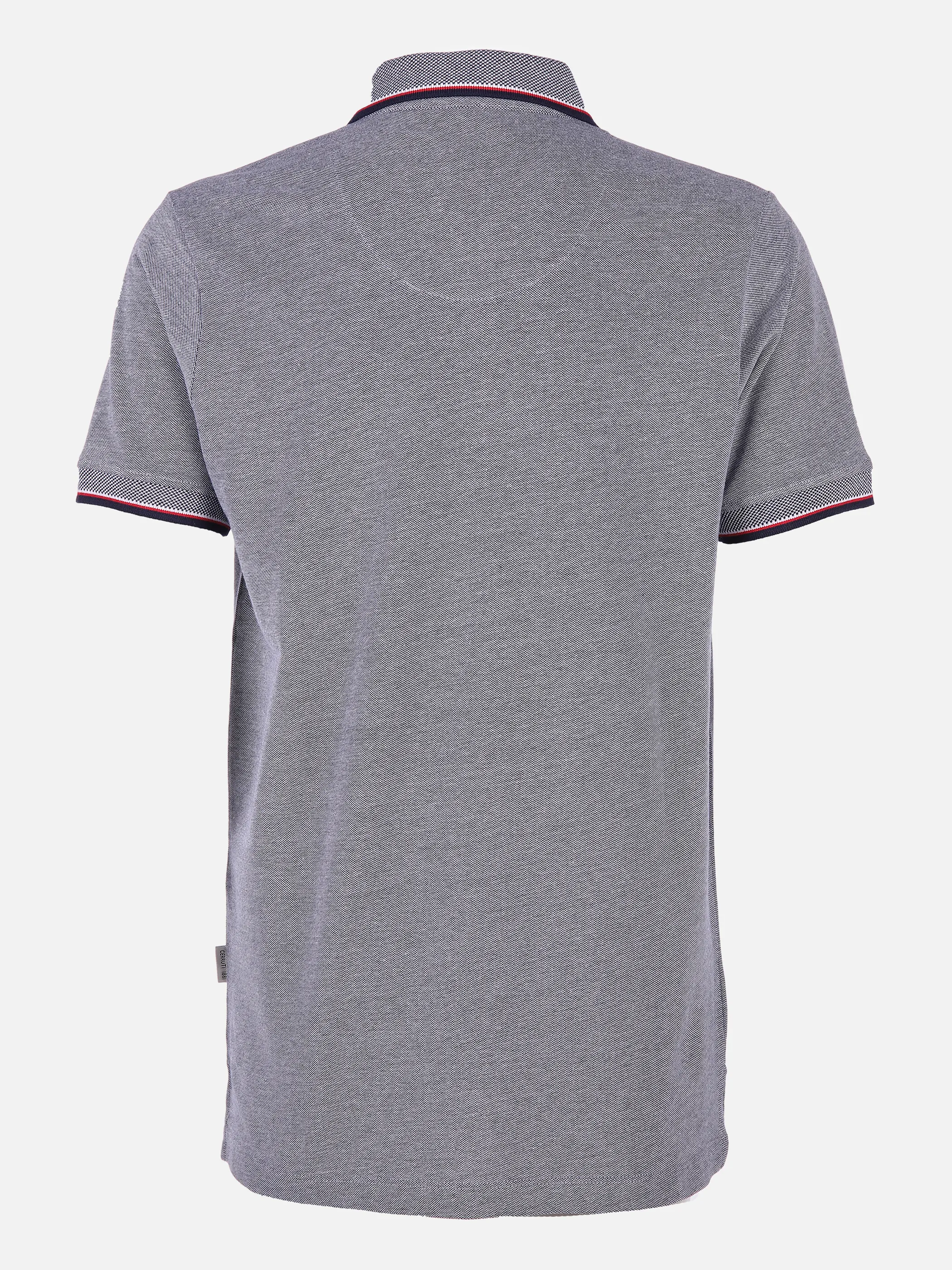 Cerruti 1881 He. Poloshirt 1/2 Arm twisted Blau 834101 NAVY 2 Cerruti 1881 He. Poloshirt 1/2 Arm twisted Blau 834101 NAVY 2