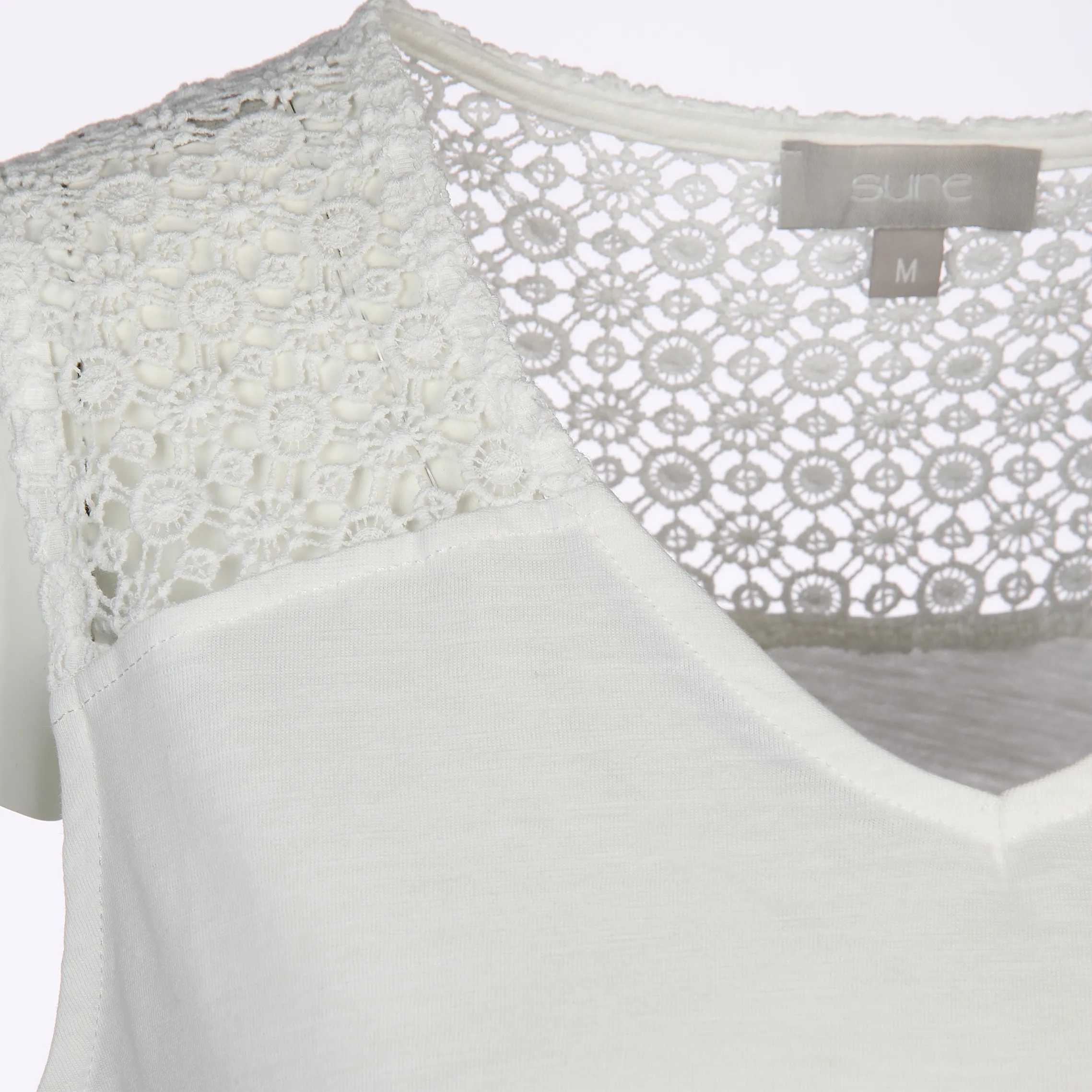 Sure Da-Top m. Spitze Weiß 878932 OFFWHITE 3 Sure Da-Top m. Spitze Weiß 878932 OFFWHITE 3