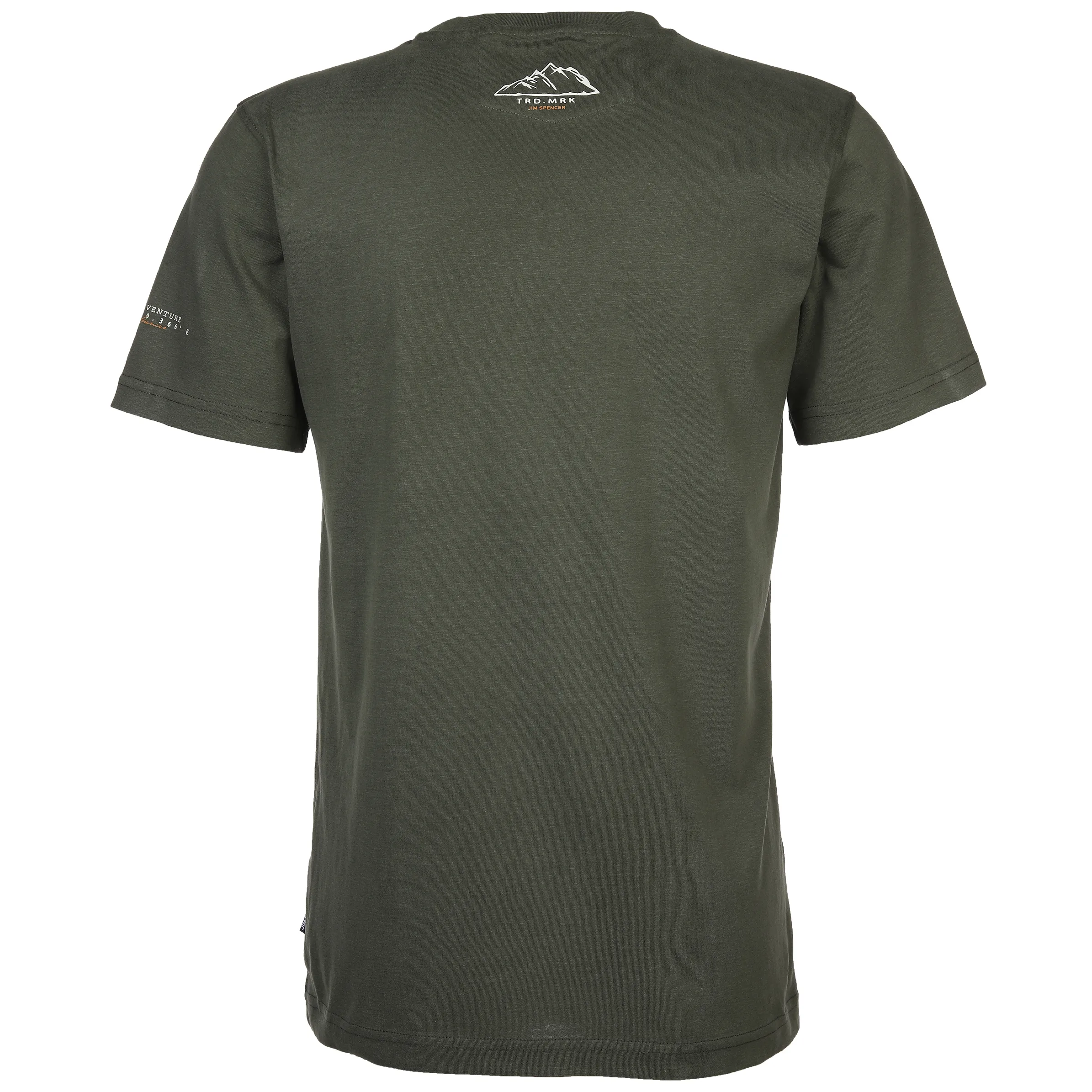Jim Spencer He. T-Shirt 1/2 Arm Druck RH Grün 883492 KHAKI 2 Jim Spencer He. T-Shirt 1/2 Arm Druck RH Grün 883492 KHAKI 2