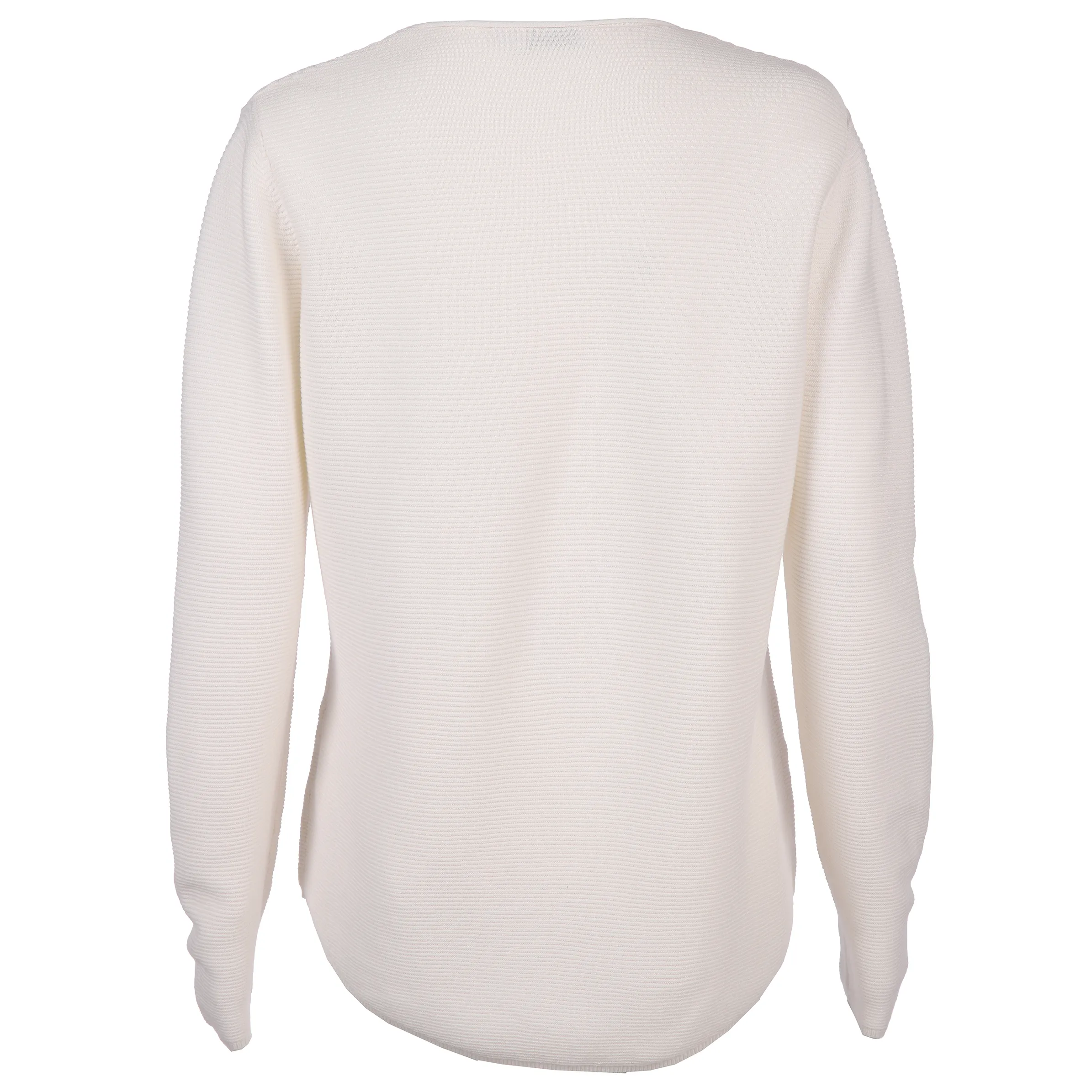 Lisa Tossa Da-Pullover Rundhals Weiß 822840 OFFWHITE 2