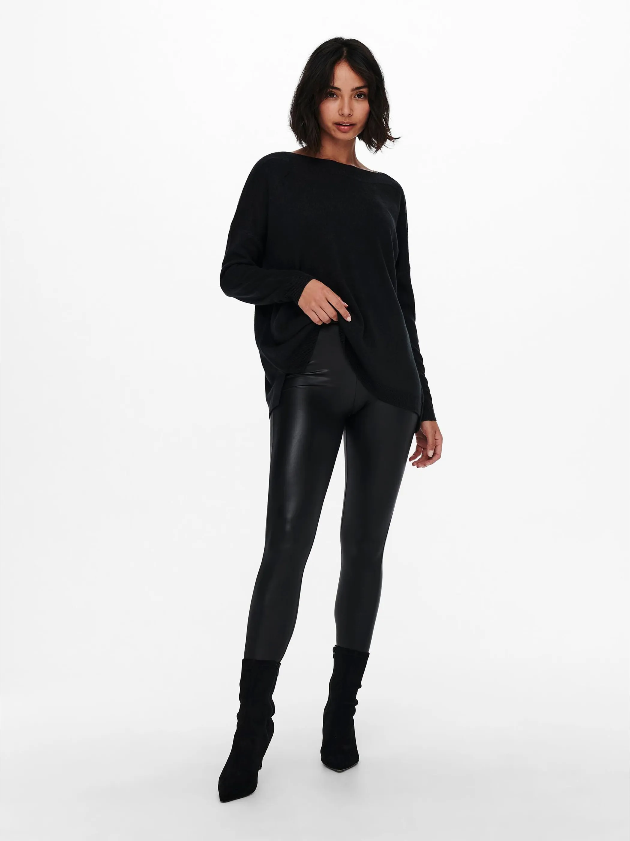 Only 15231415 ONLAMALIA L/S BOATNEC Schwarz 855064 177911 3 Only 15231415 ONLAMALIA L/S BOATNEC Schwarz 855064 177911 3