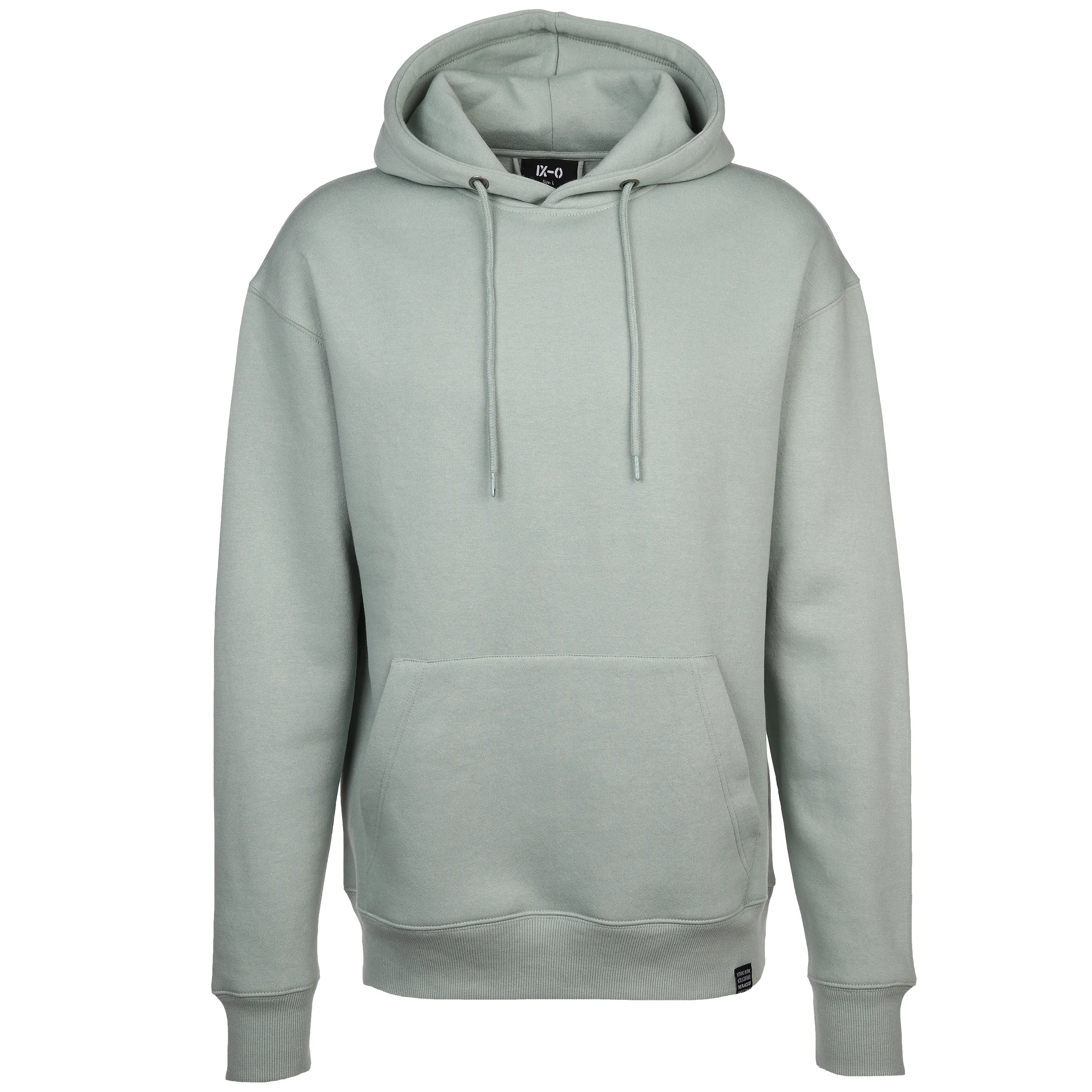 IX-O YF-He Basic Sweat Shirt Hooded Grün 887815 16-5304 1