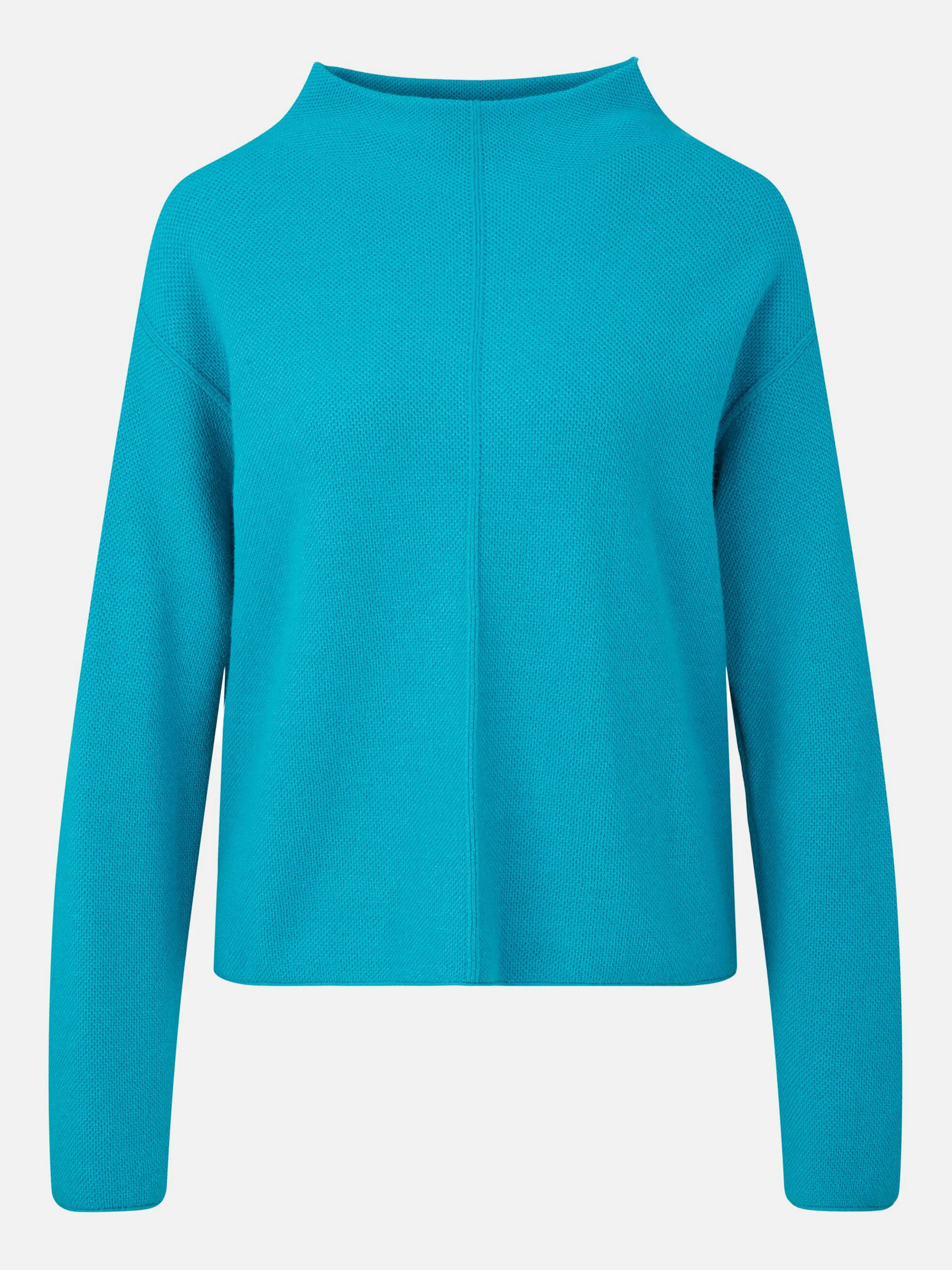 Tom Tailor 1033539 Knit funnel neck pullo Blau 869510 30561 1