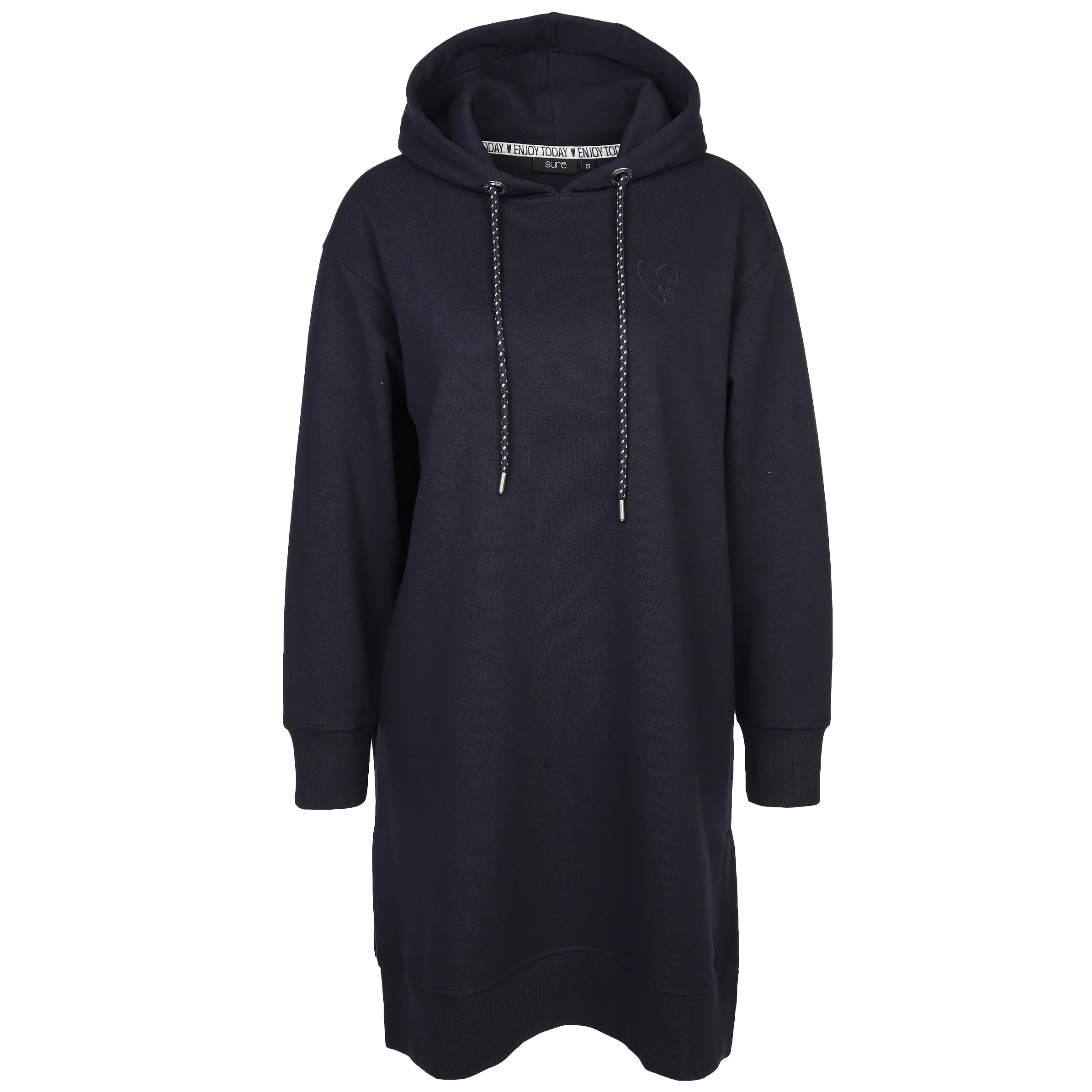 Sure Da-Sweatkleid m. Kapuze Marine 880884 MARINE 1