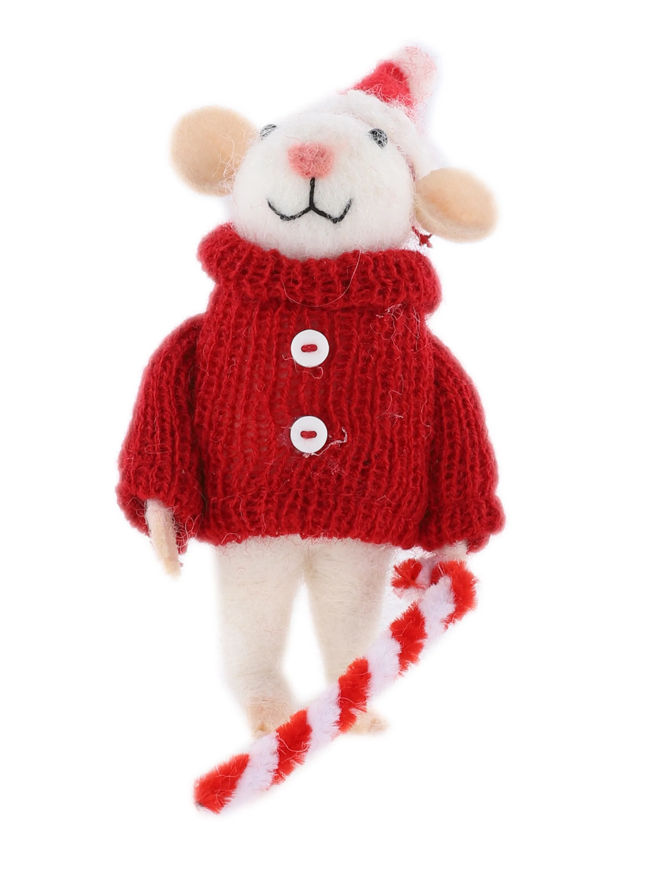 Weihnachten Mäuse Herr H 13,5 cm Rot 866251 ROT/WEIß 1