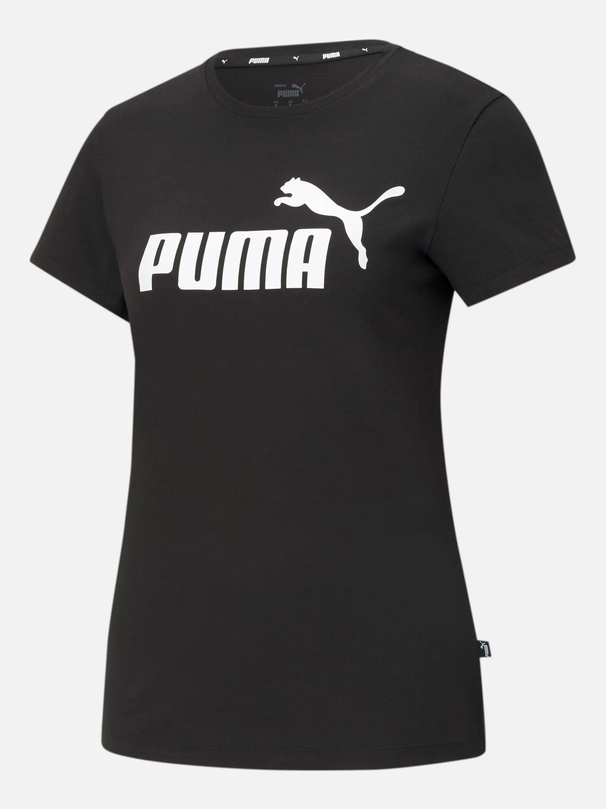 Puma 586774 Da-T-Shirt, Logo Schwarz 856649 01 1