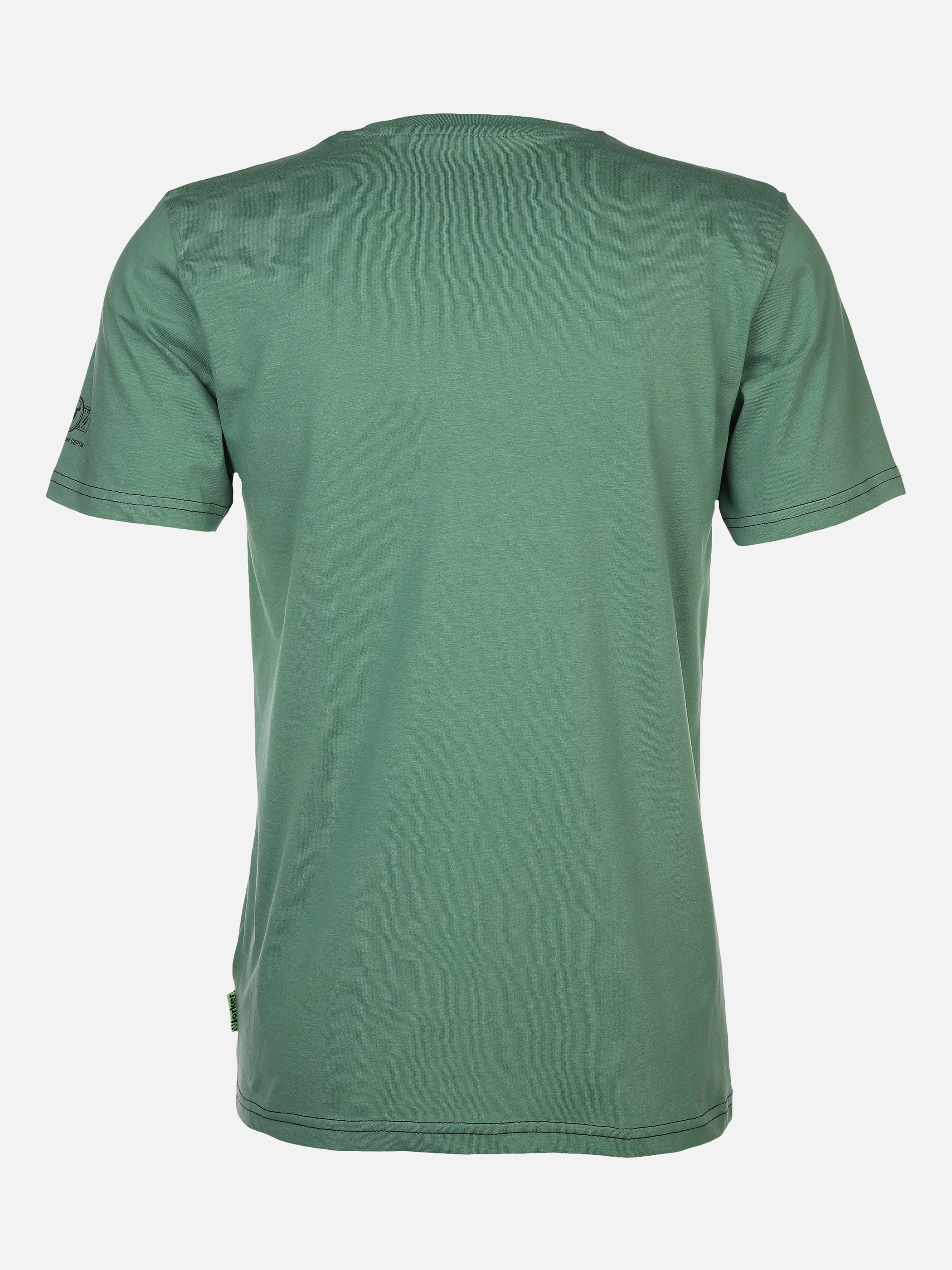 Worker He. T-Shirt 1/2 Arm Sprüche Grün 872418 GREEN 2