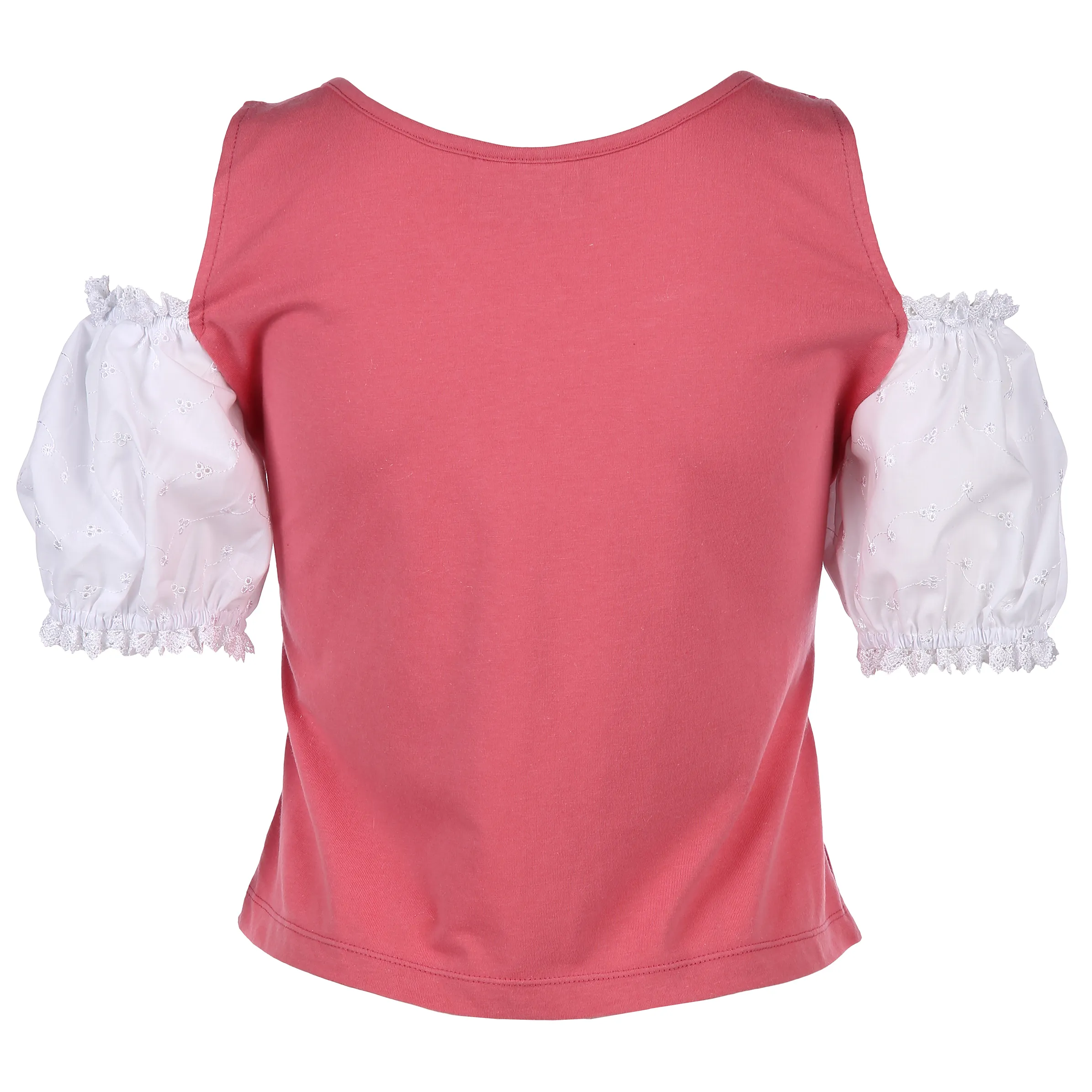 Brandl Tracht Da-Miedershirt m. Schnürung Rosa 812878 ROSÉ GEM. 2