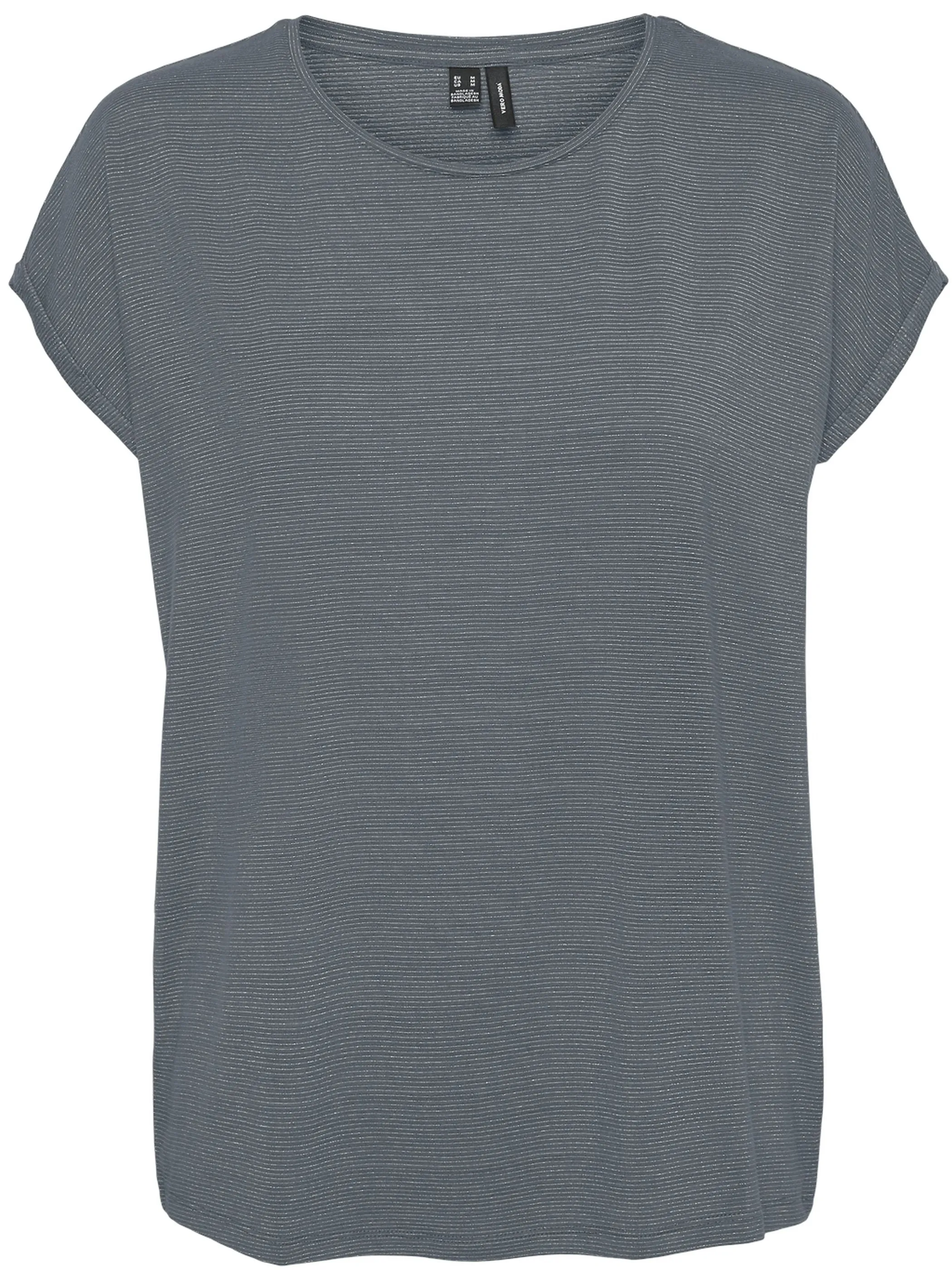 Vero Moda 10250488 VMLAVA PLAIN SS TOP L Grau 852566 192778002 1