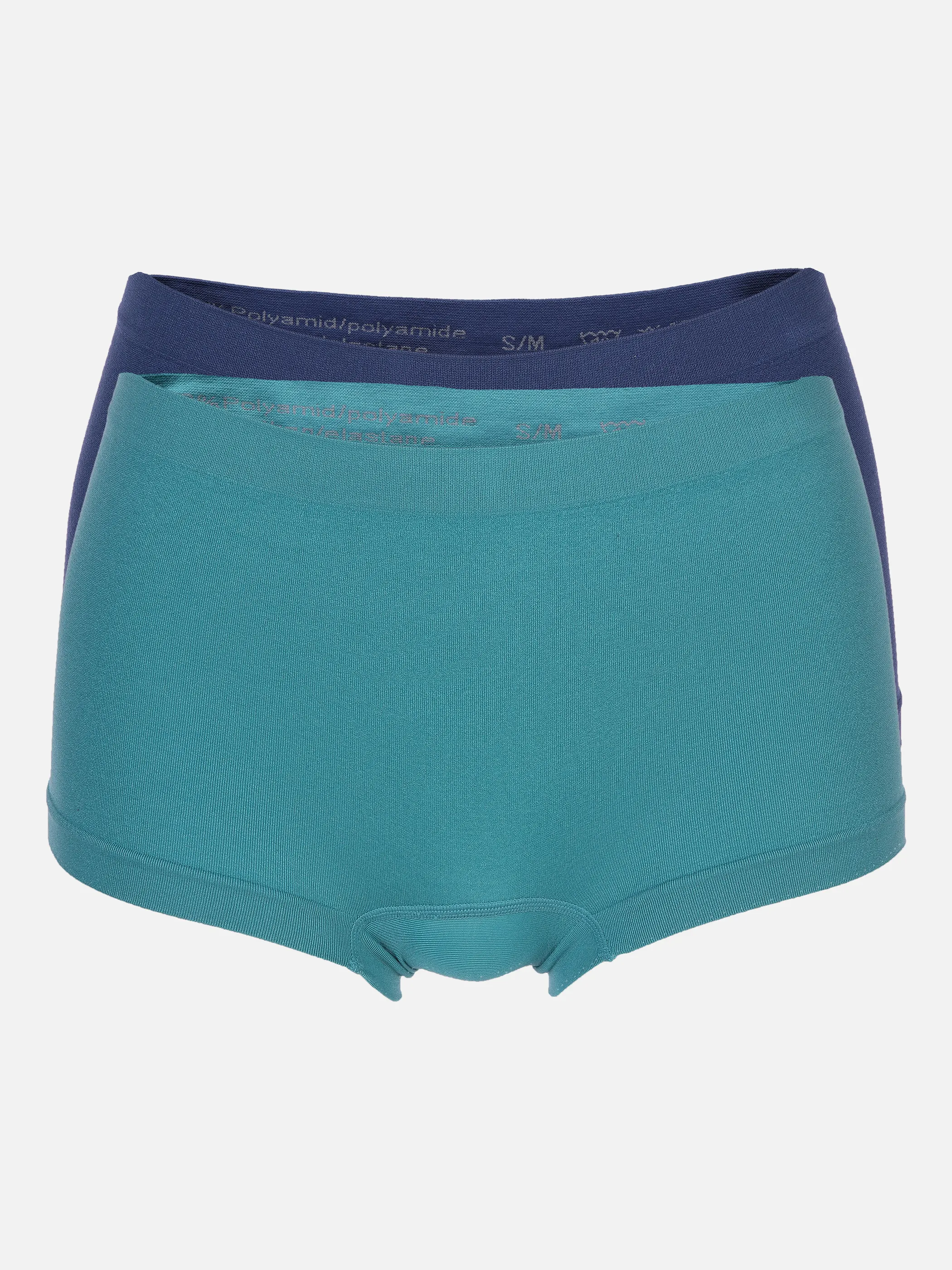 Da. Pants 2er Pack seamless Blau 878759 BLAU/GRÜN 1