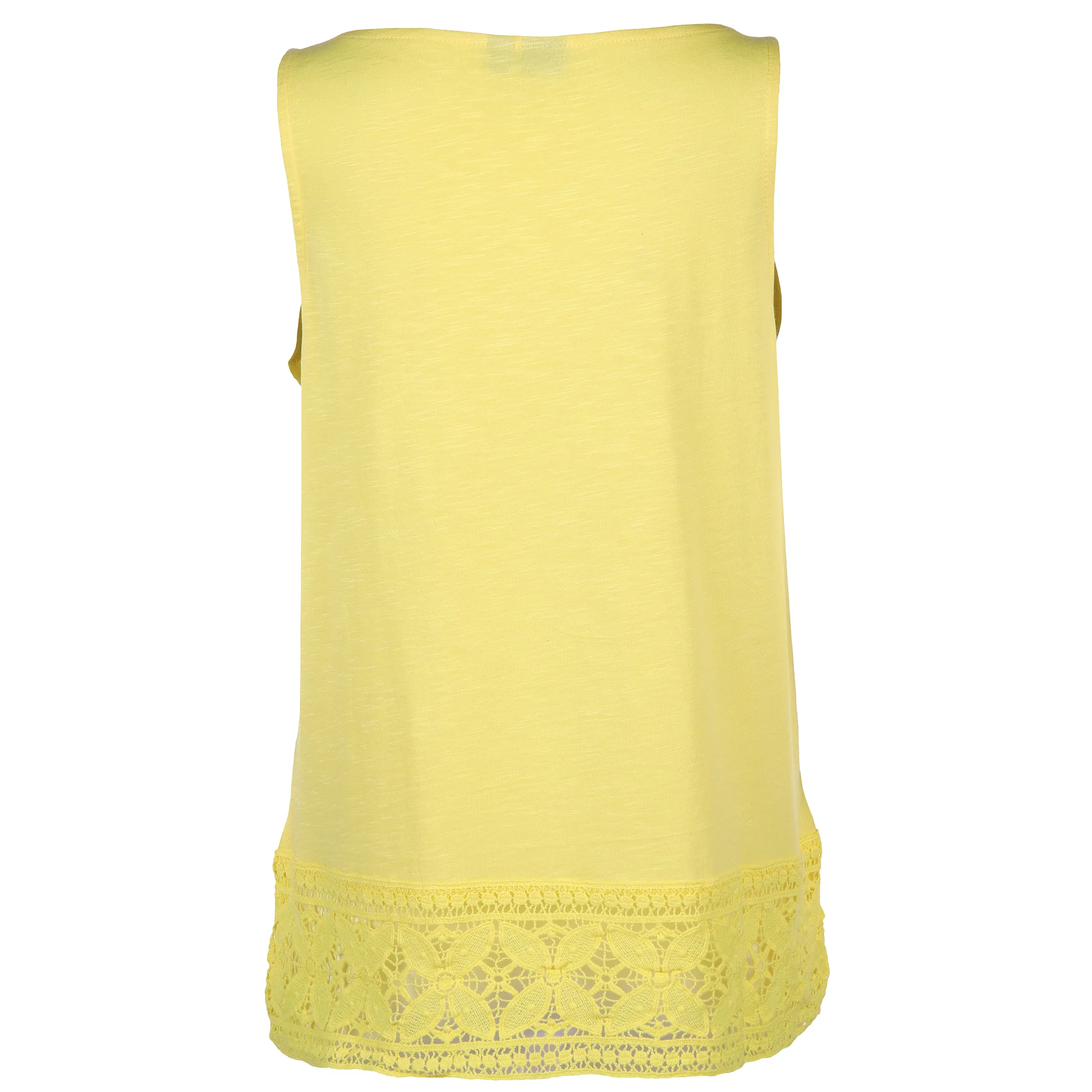 SURE Collection Da-Tank Top mit Spitze Gelb 810382 YELLOW 2 SURE Collection Da-Tank Top mit Spitze Gelb 810382 YELLOW 2